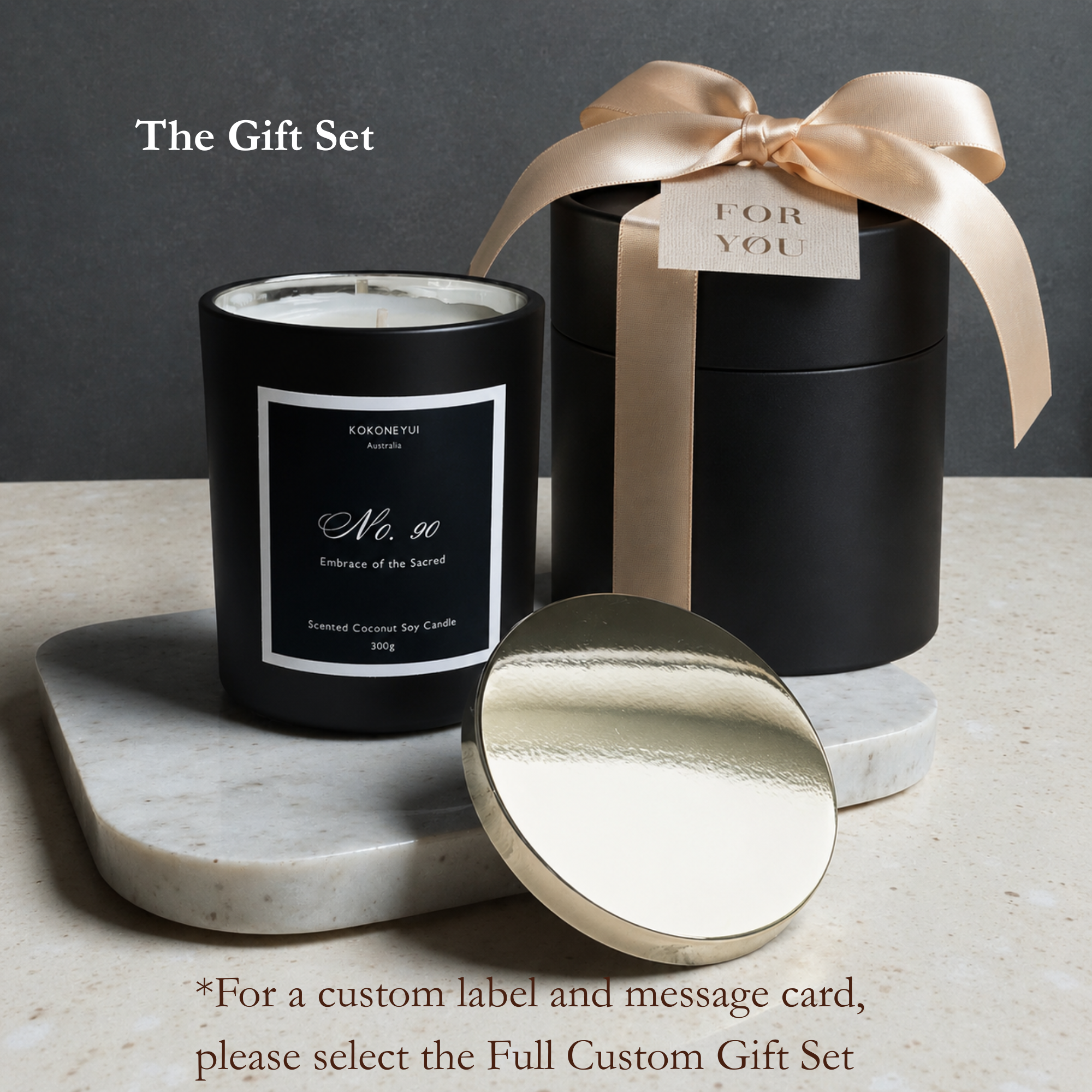 No. 90 — Embrace of the Sacred   Coconut Soy Candle | Sandalwood, Amber & Cedarwood