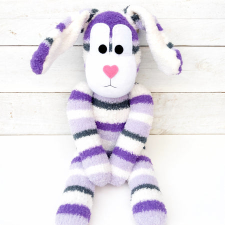 Blair the Sock Bunny - Easter - READY TO SHIP soft toy