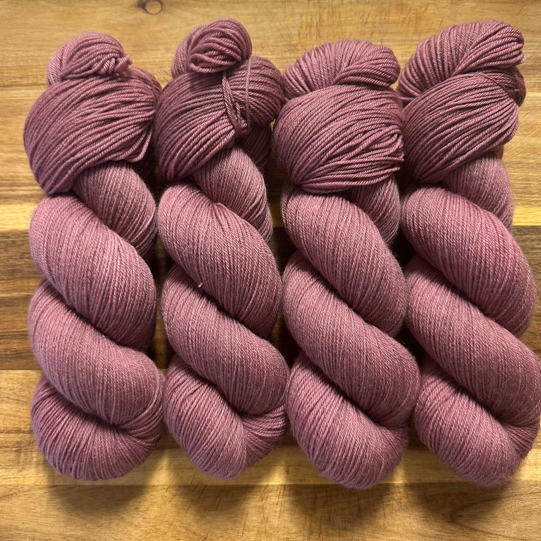 Antique Rose - 4ply Deluxe Hand Dyed Sock Yarn