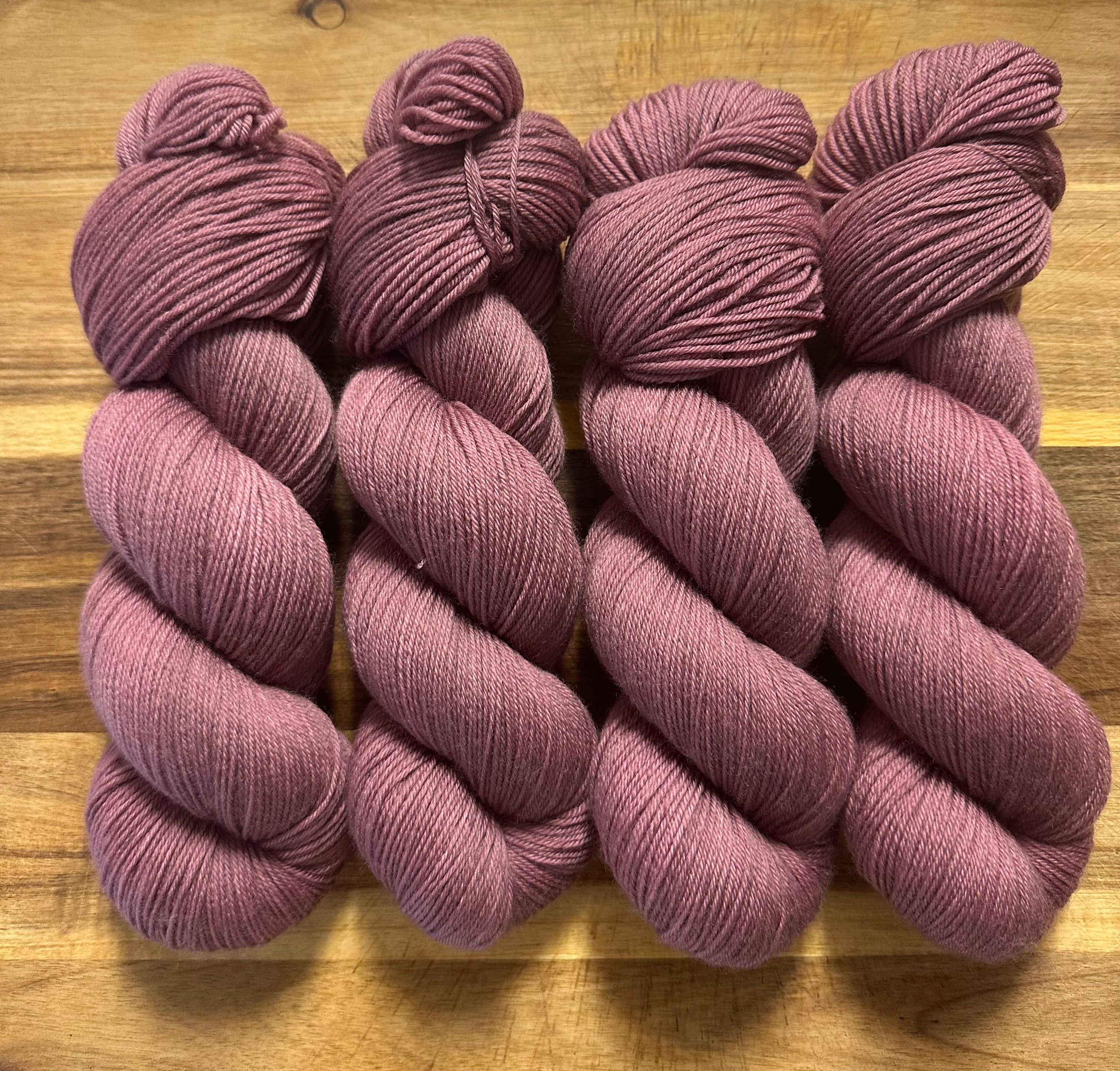Antique Rose - 4ply Deluxe Hand Dyed Sock Yarn