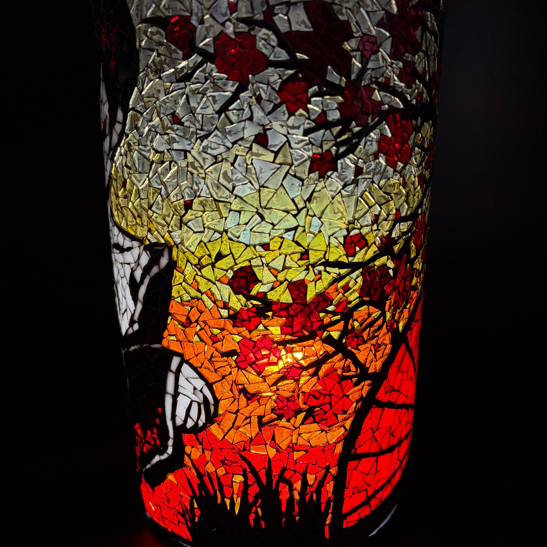 Geisha – Japanese Inspired Mosaic Votive