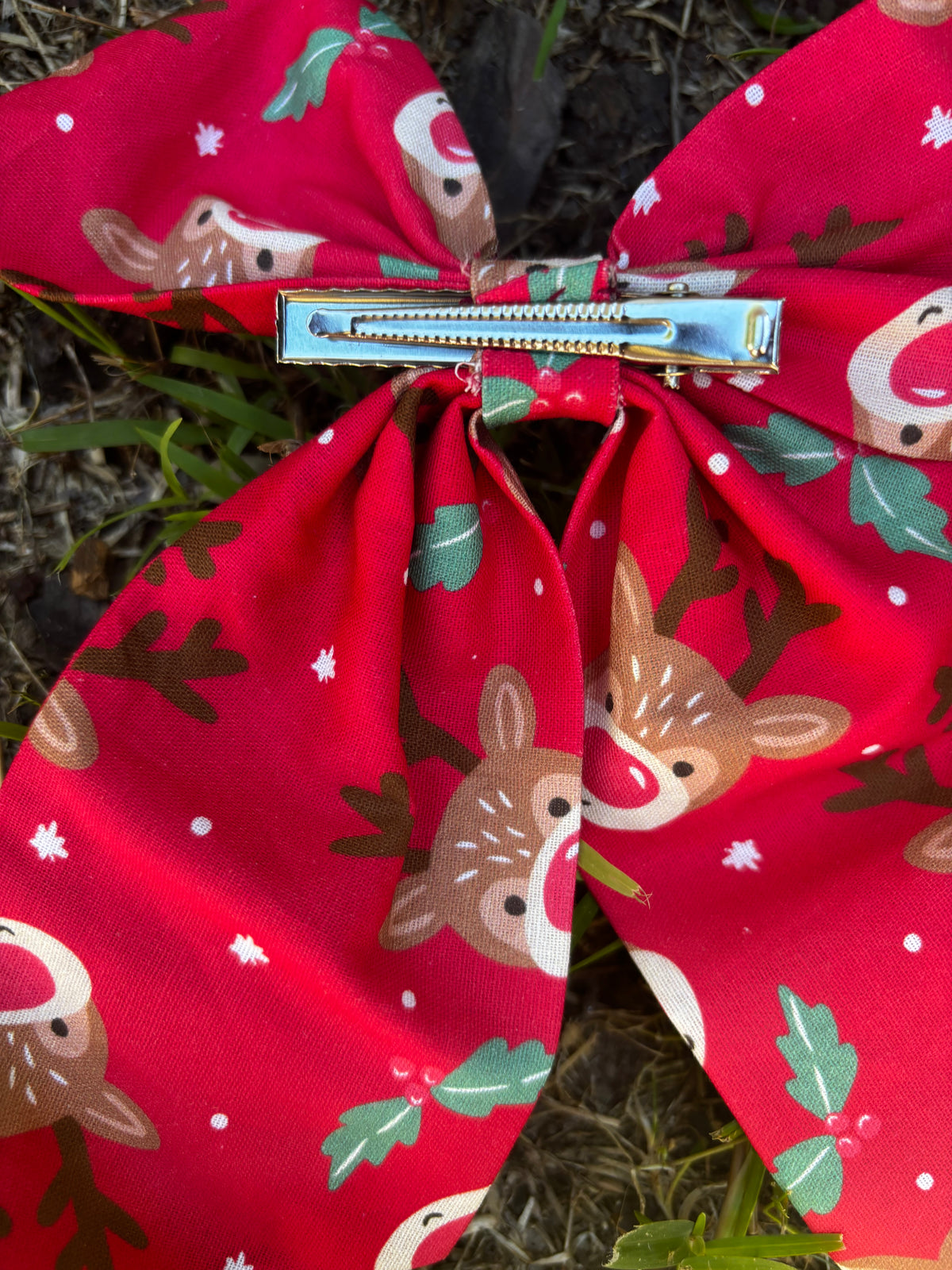 Girl’s Christmas Hair Bows