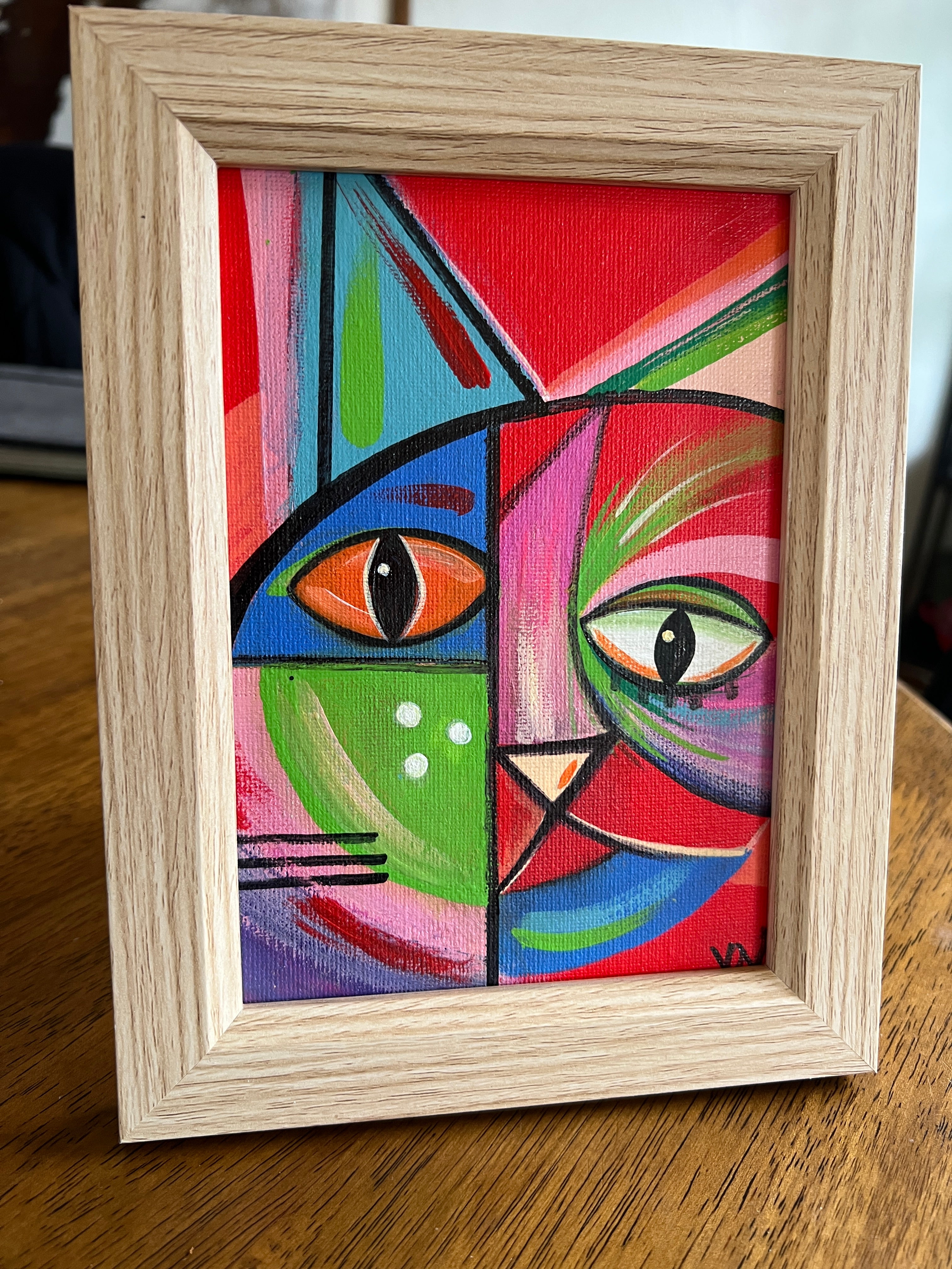 ‘Purrcasso’ original artwork