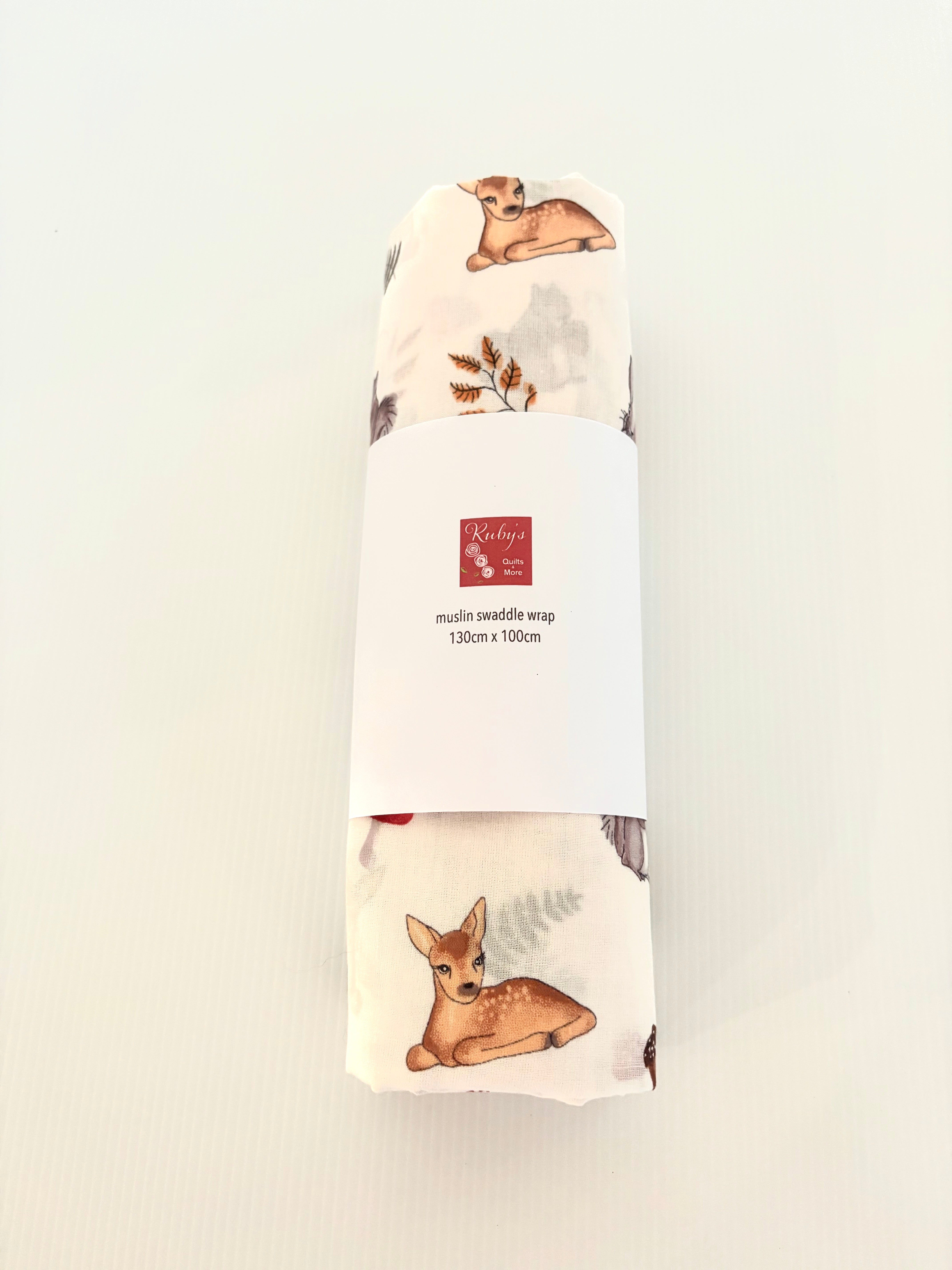 Muslin Baby Wrap - Foxy & Friends