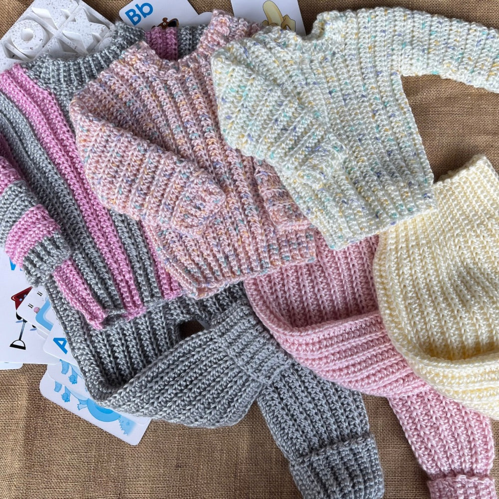 Handmade crochet | baby pants | pink | Flexible fit