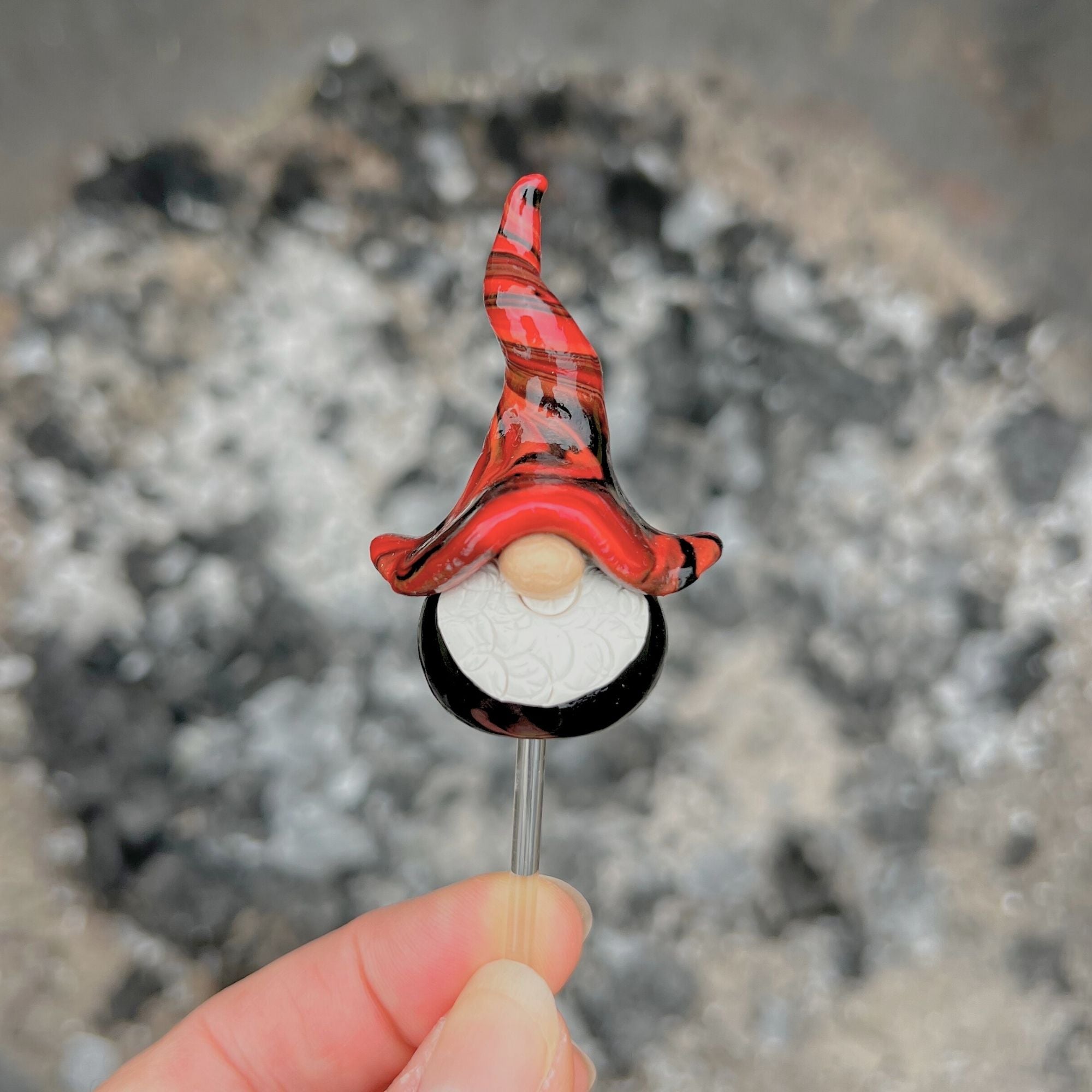 Whimsical gnome trio - Ashen, Ember & Blaze