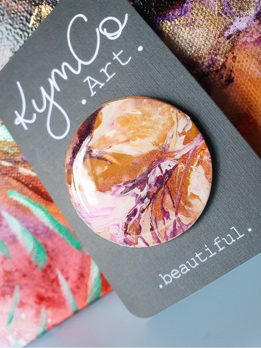 The Mulberry Skies Collection | Art earrings | Medium & Large Dangles | Brooch | Pendant