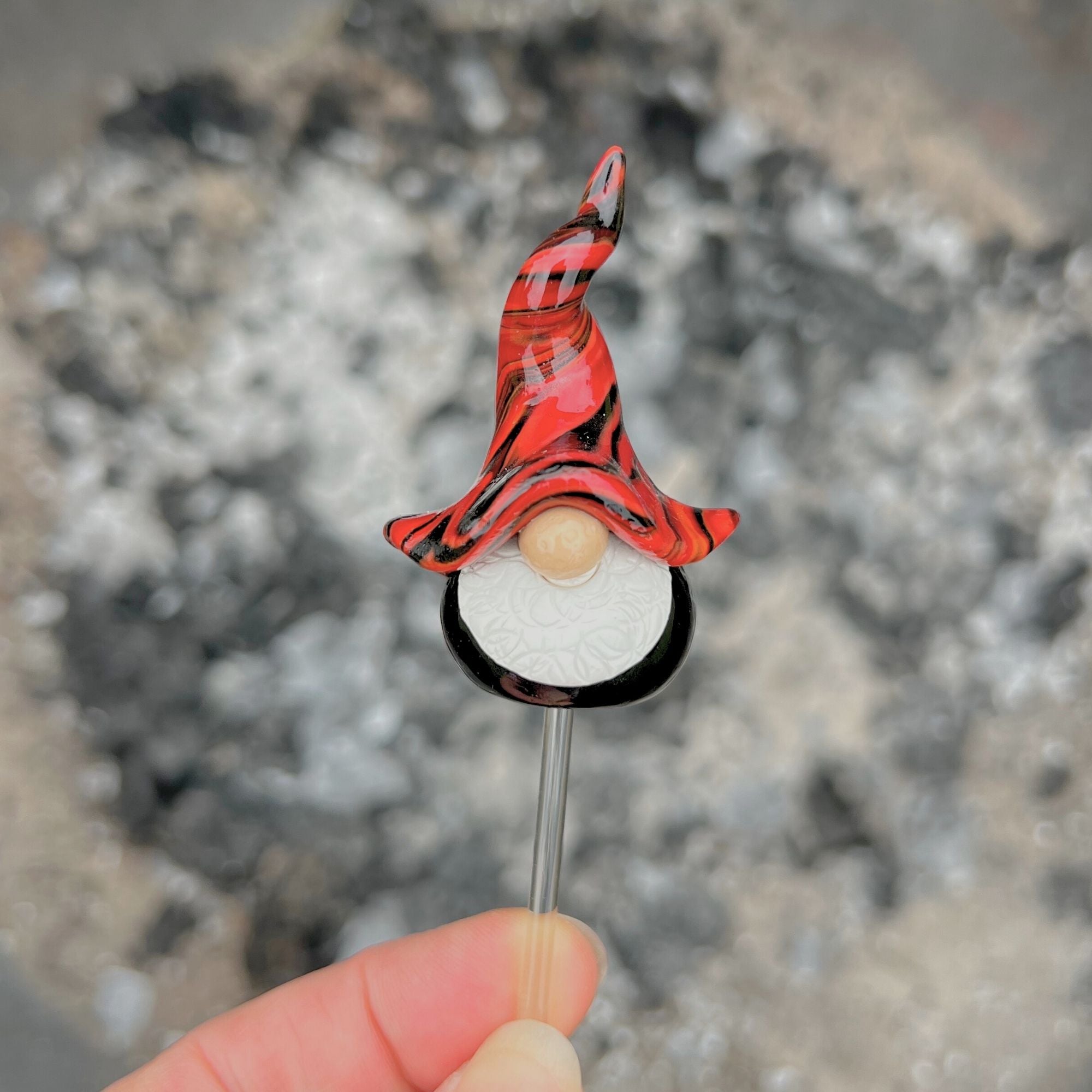 Whimsical gnome trio - Ashen, Ember & Blaze