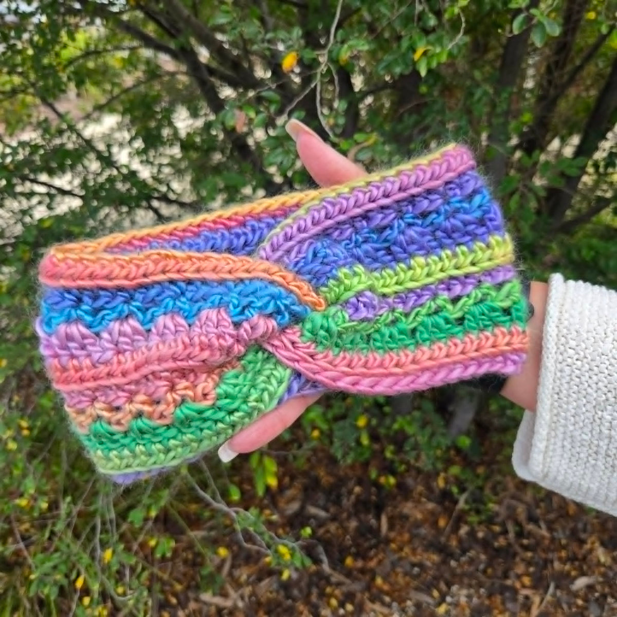 Crochet Earwarmer | Handmade Headband | Multiple Colours