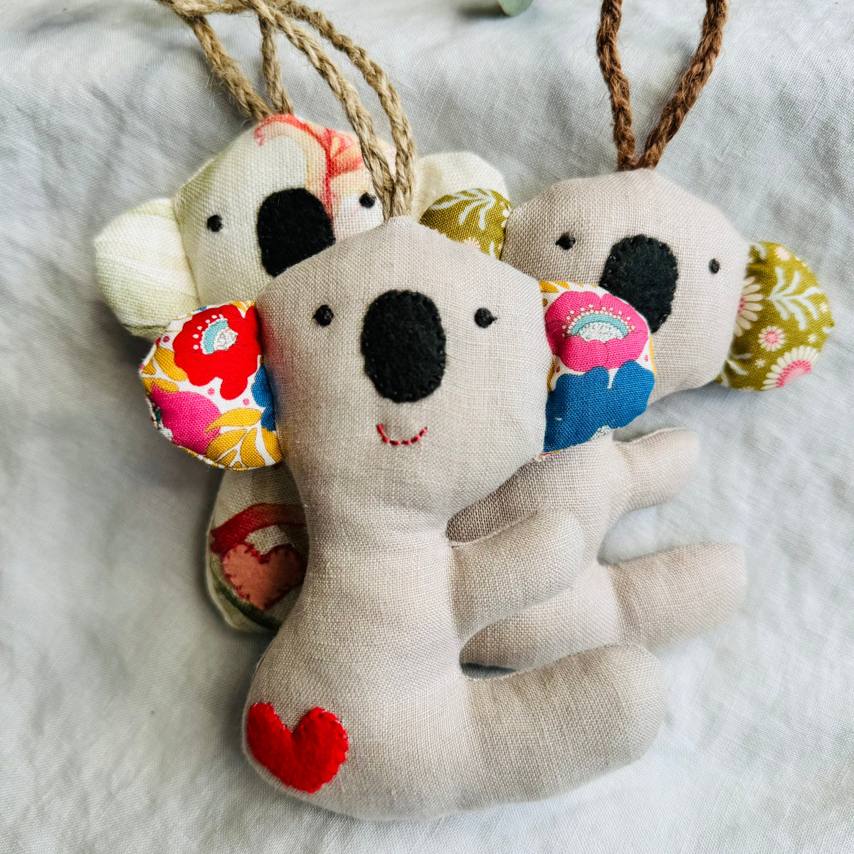 Koalas - soft toy/bag accessory