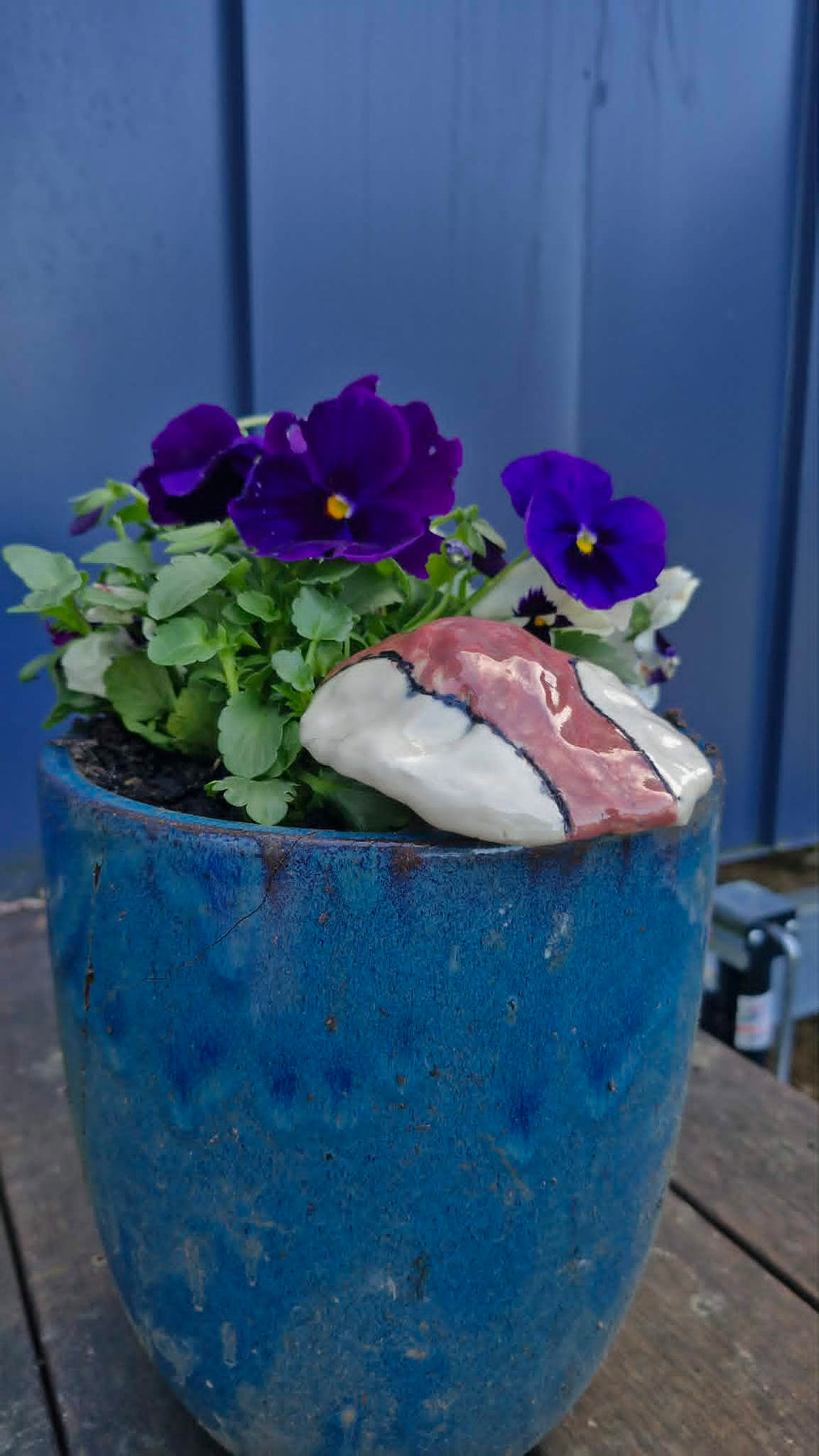 Small Mushroom Sculpture for Fairy Garden