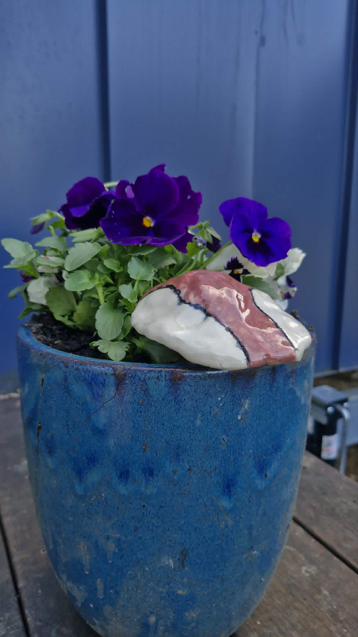 Small Mushroom Sculpture for Fairy Garden