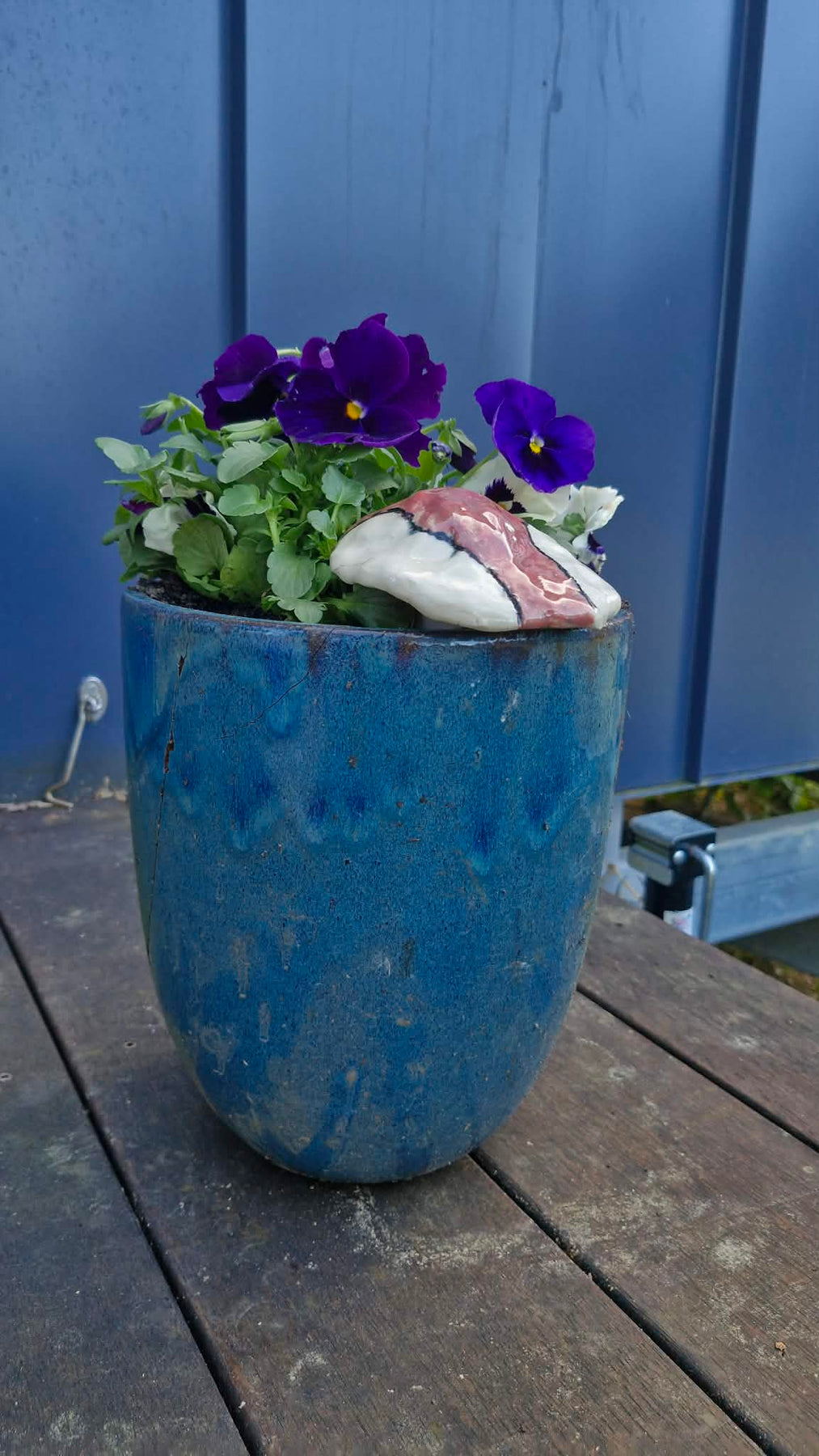 Small Mushroom Sculpture for Fairy Garden