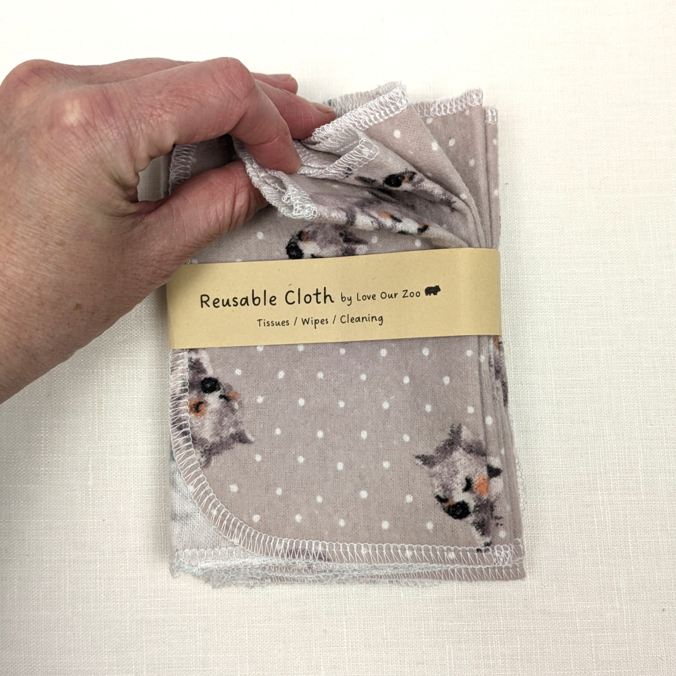 Reusable Cloth Tissues | Wipes | Washers | by Wattle Acres
