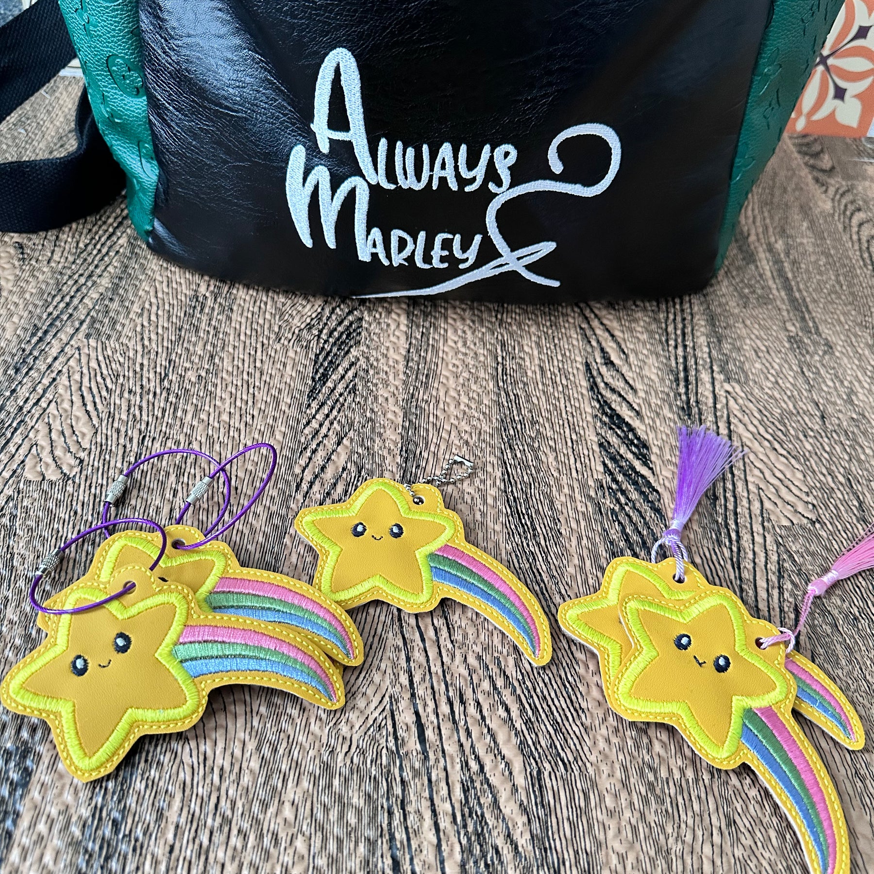Star rainbow tag/bookmark