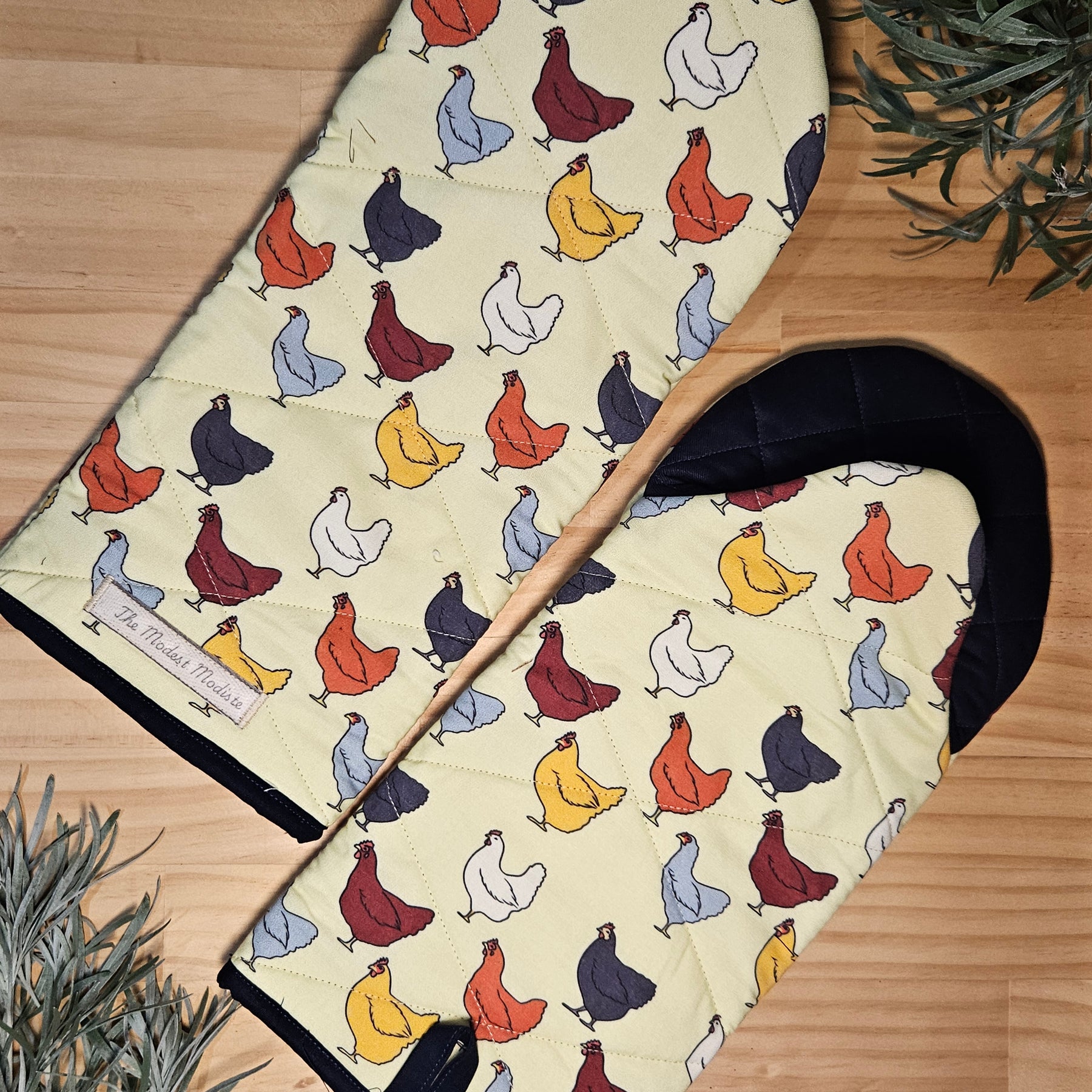 Long Oven Mitt