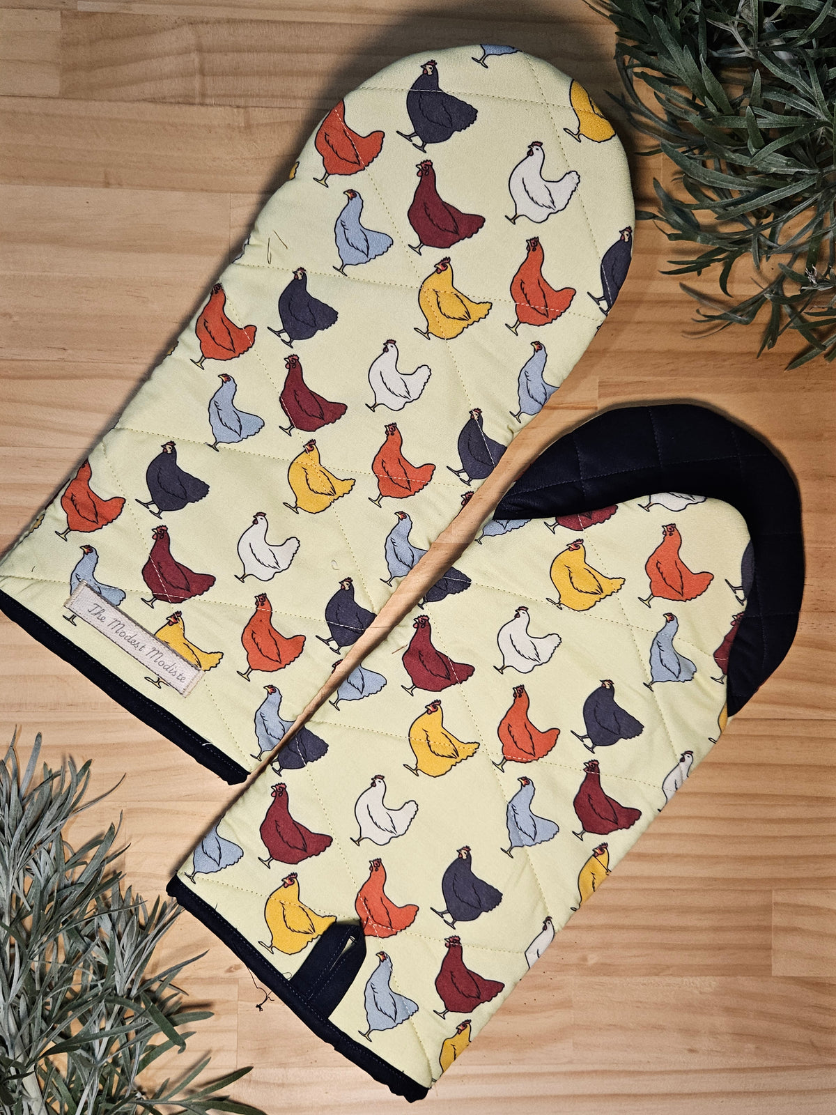 Long Oven Mitt