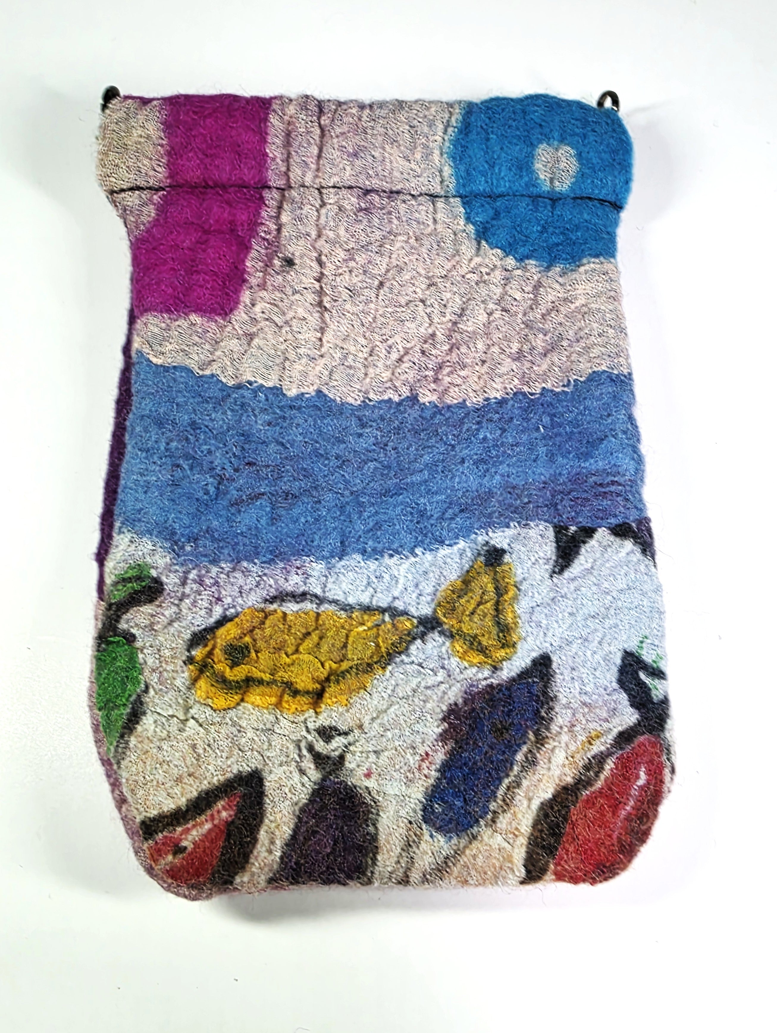 Felted Mobile Phone Cover/Glasses Case
