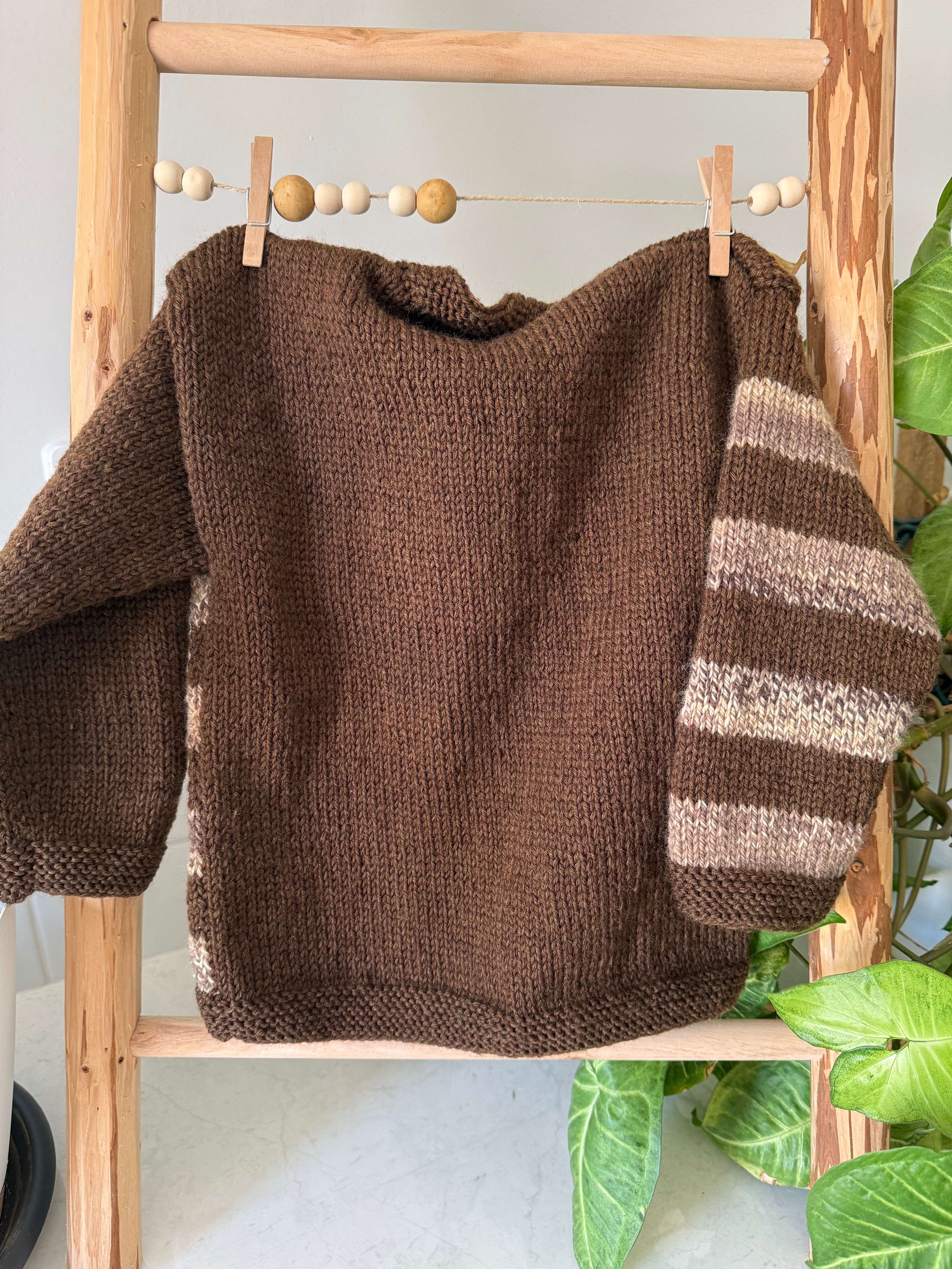 Brown Cardigan, 1-2 years
