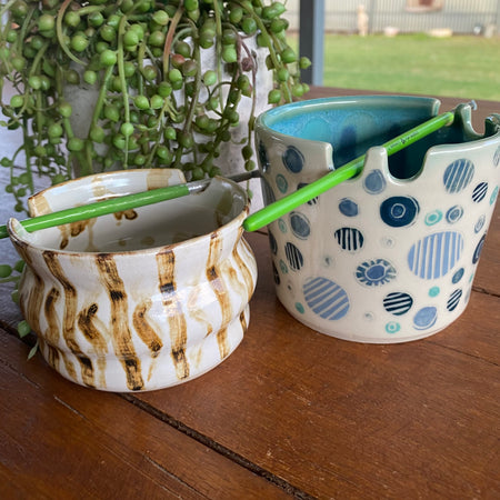 Brush Rinsing Pot|Ceramic|Handmade Pottery