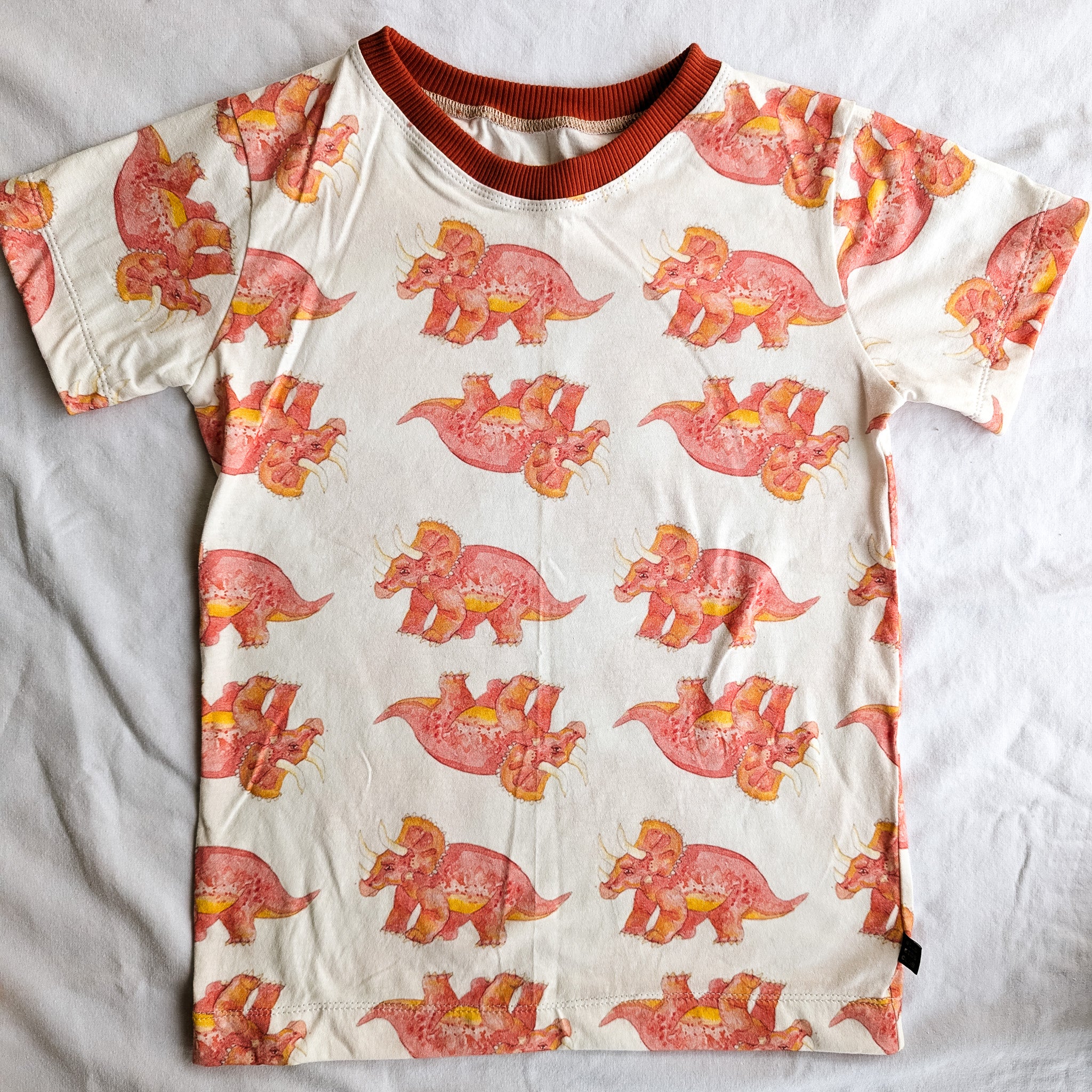 Organic cotton tee shirts for kids in unique hand illustrated designs - sizes 4-9