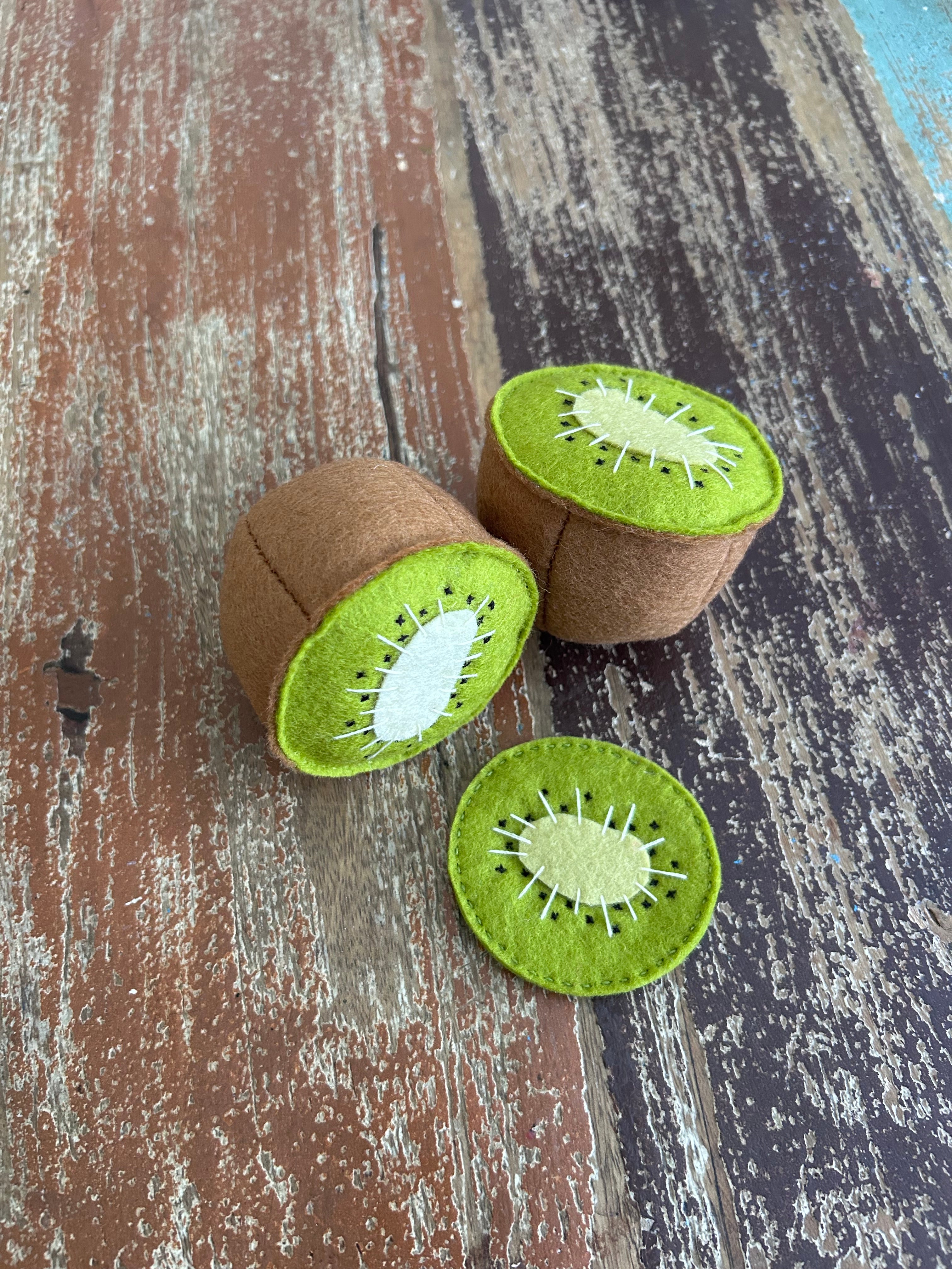 Kiwi fruit, play kitchen, toddler gift