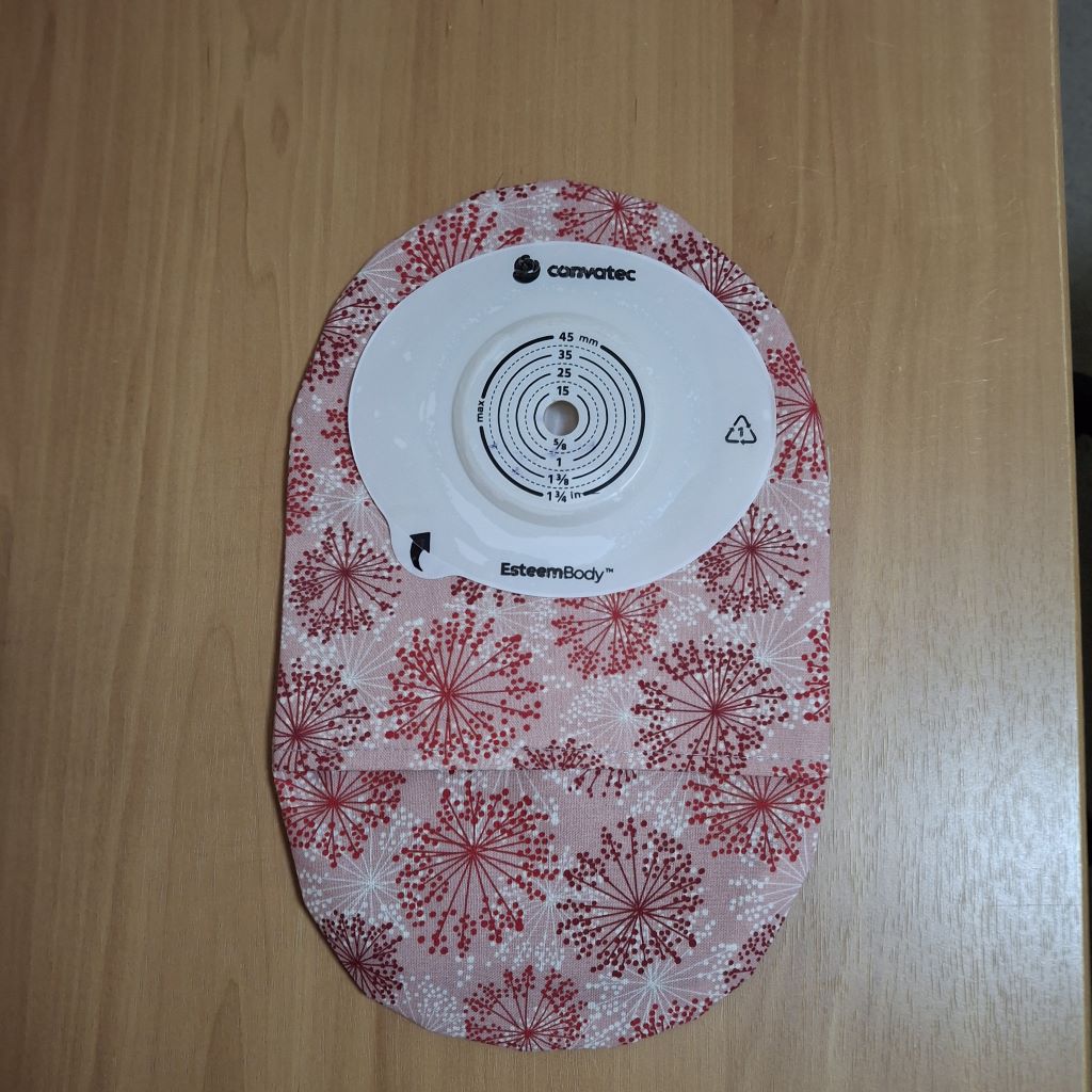 STOMA BAG COVER LARGE  Suitable for Ileostomy, Colostomy, Urostomy