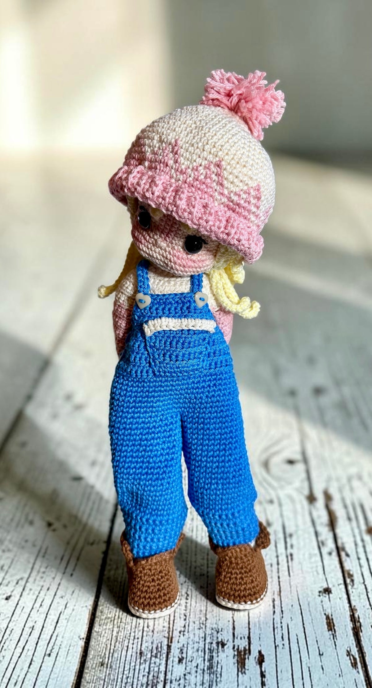 Crochet Little Girl Doll - Made to order
