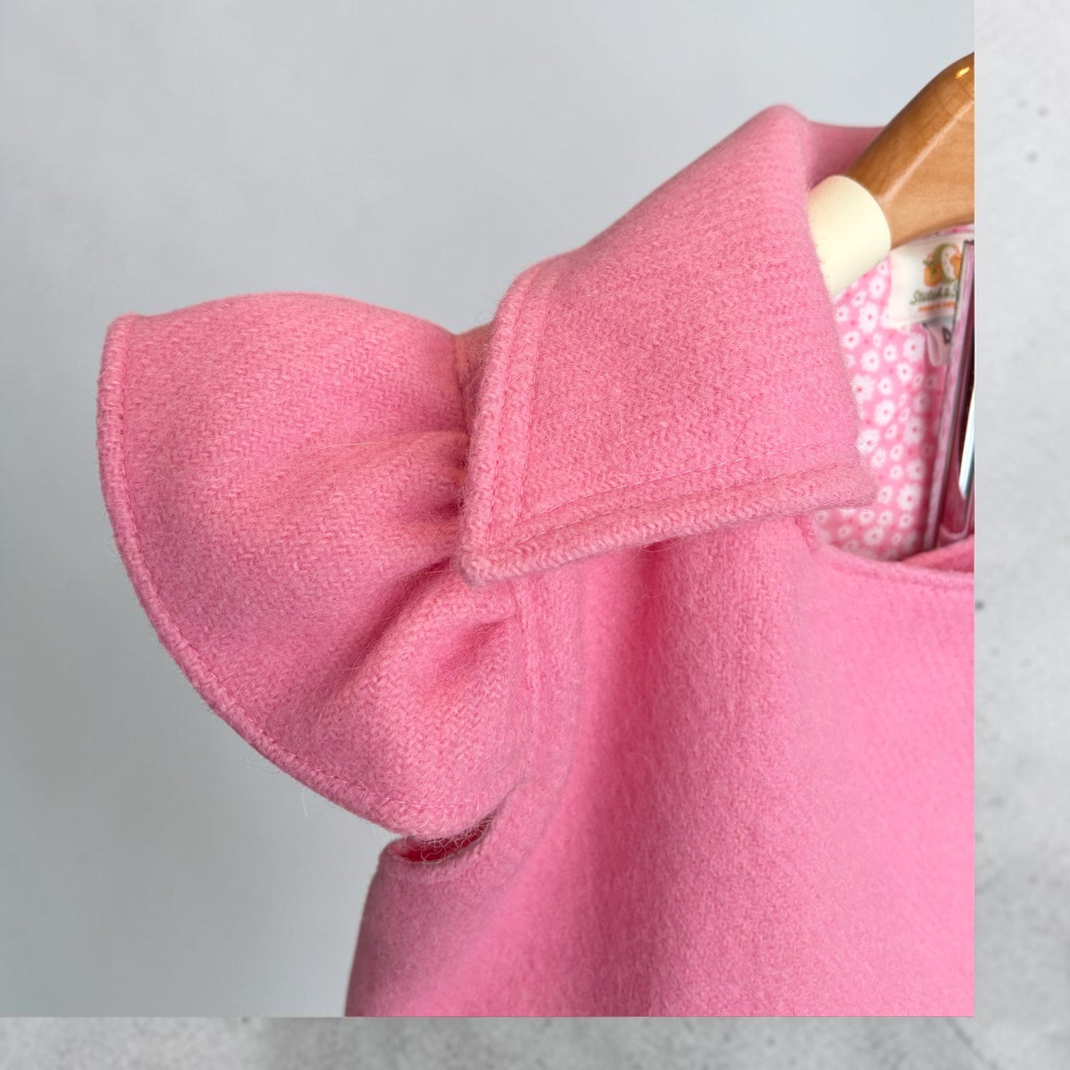 Pretty in Pink Size 4 Pure Wool Vest