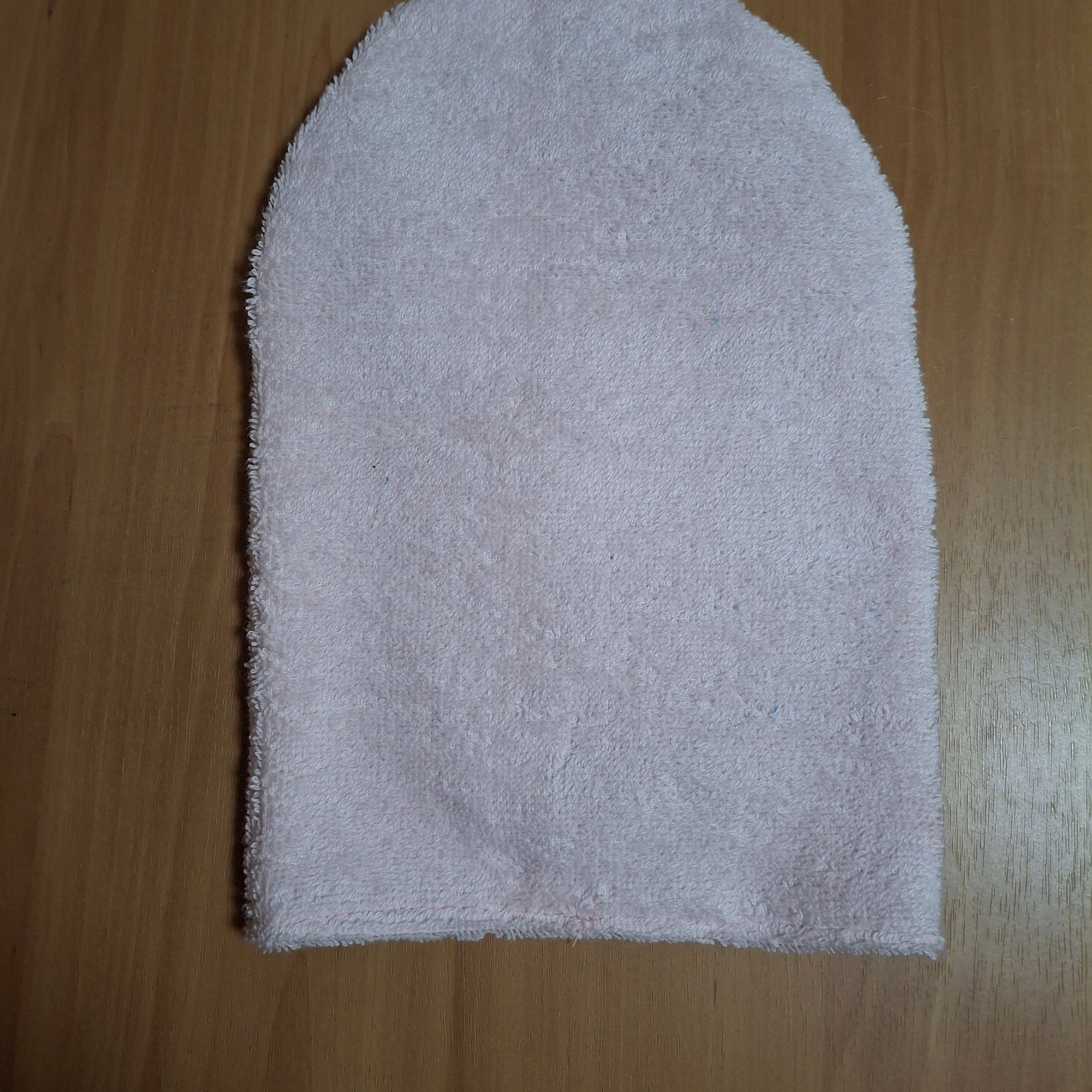 STOMA BAG COVER LARGE PINK TOWELING  Suitable for Ileostomy, Colostomy, Urostomy
