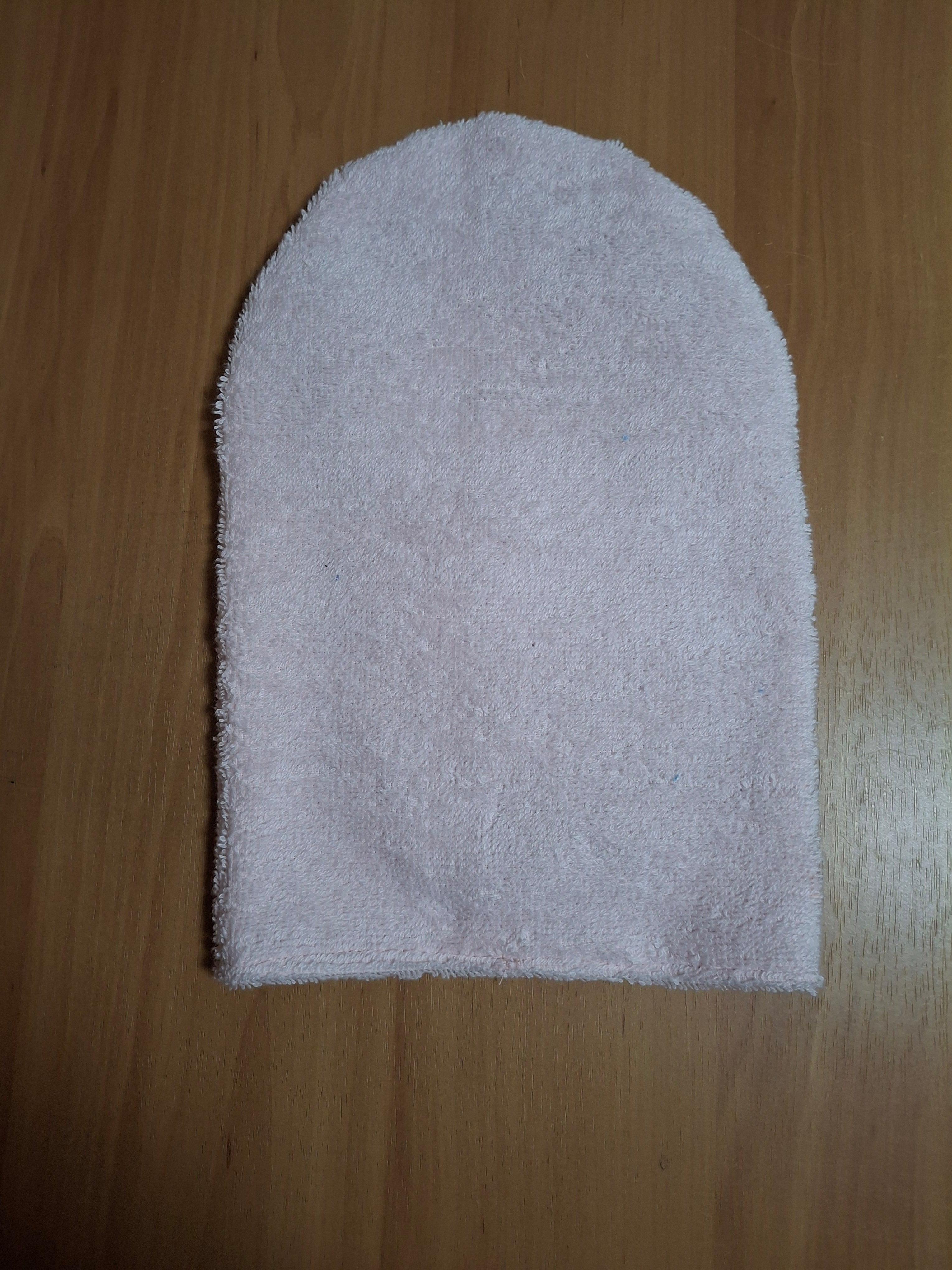 STOMA BAG COVER LARGE PINK TOWELING  Suitable for Ileostomy, Colostomy, Urostomy