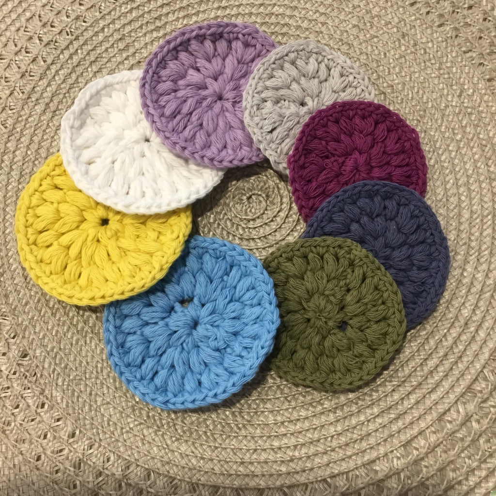 Crocheted Eco-Friendly Bathroom Collection - Luxury Face Wipes