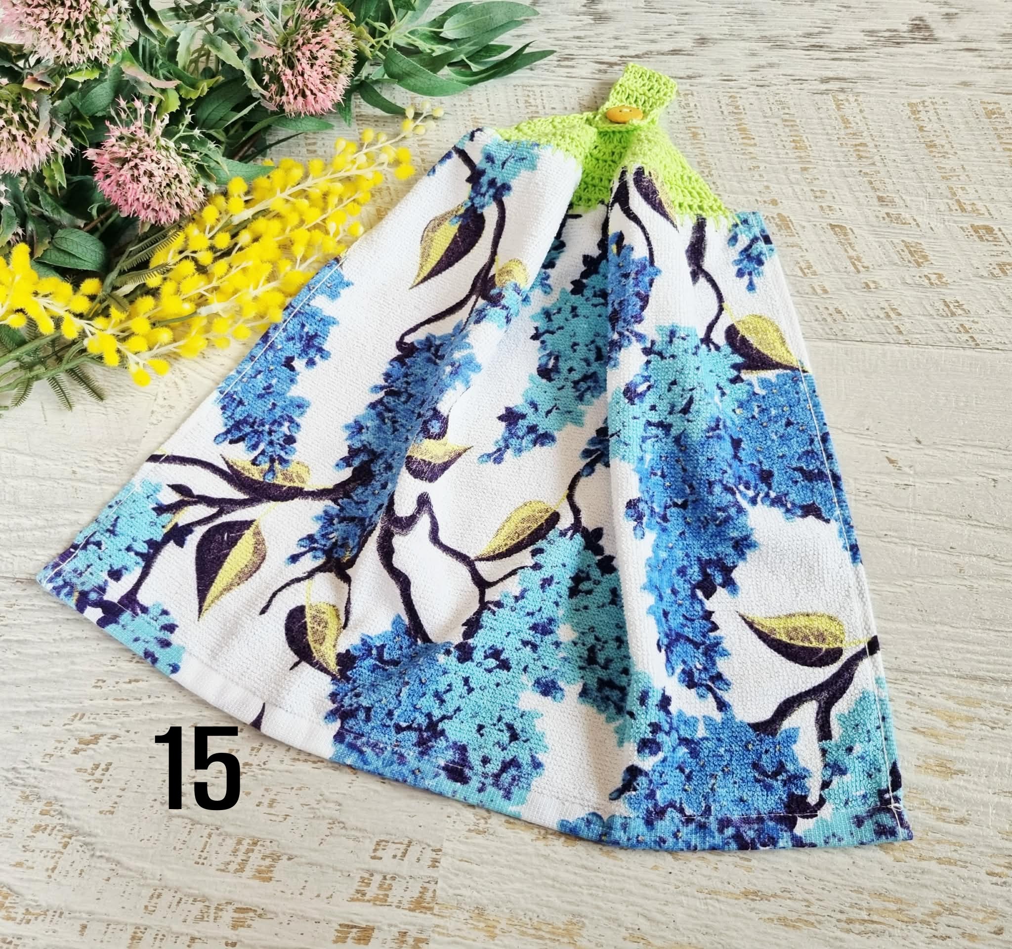 Kitchen Hand Towel | Hanging | Cotton | SINGLE LAYER | 9 Styles - 10-18