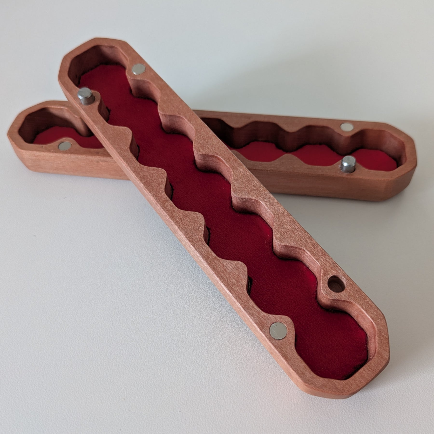 Tasmanian Oak 7-Dice Set Holder