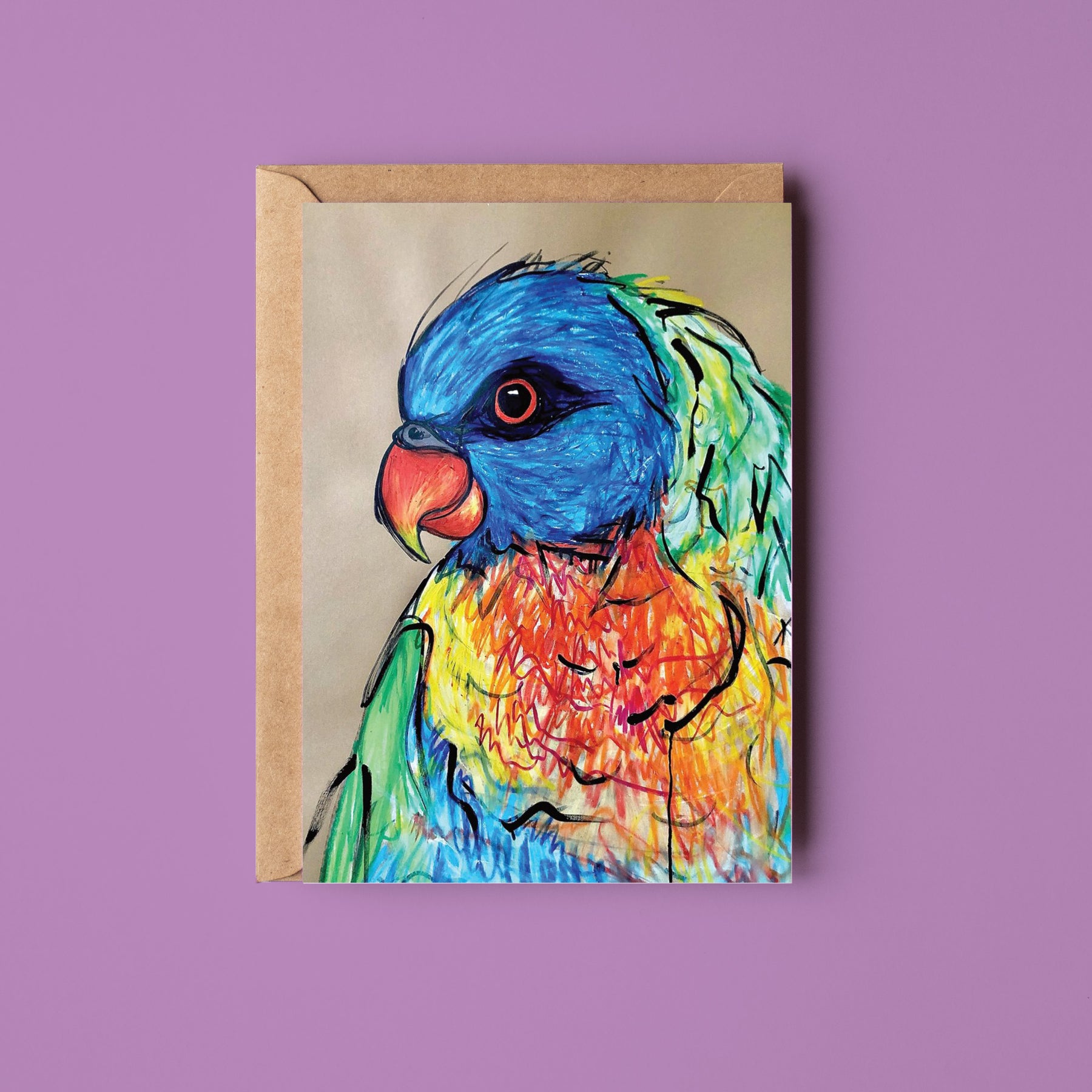 Rainbow Lorikeet | Greeting Cards | Australian Native Birds