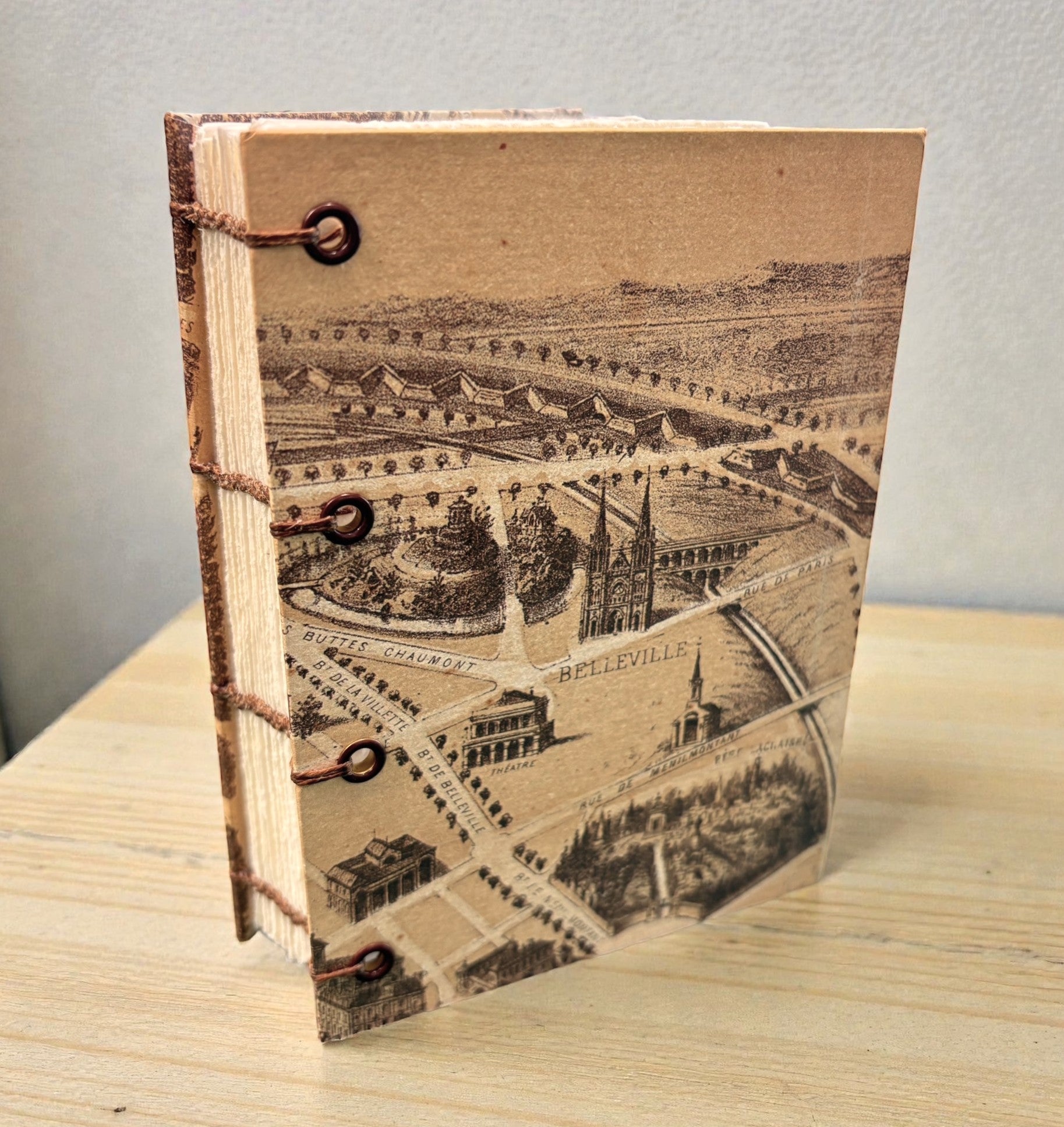 Mini Watercolour Sketchbook, Lay Flat Travel Size