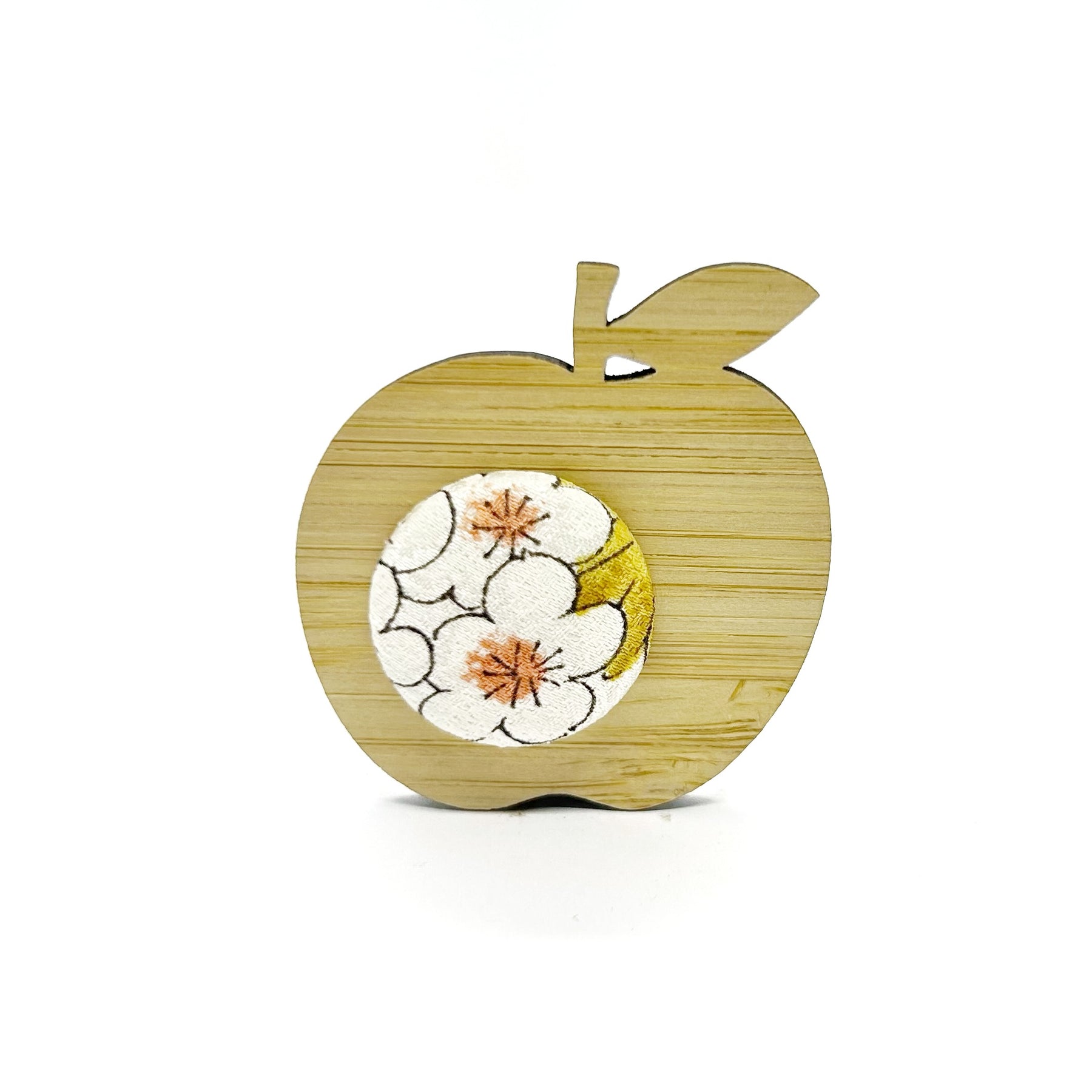 Kimono Apple Brooch