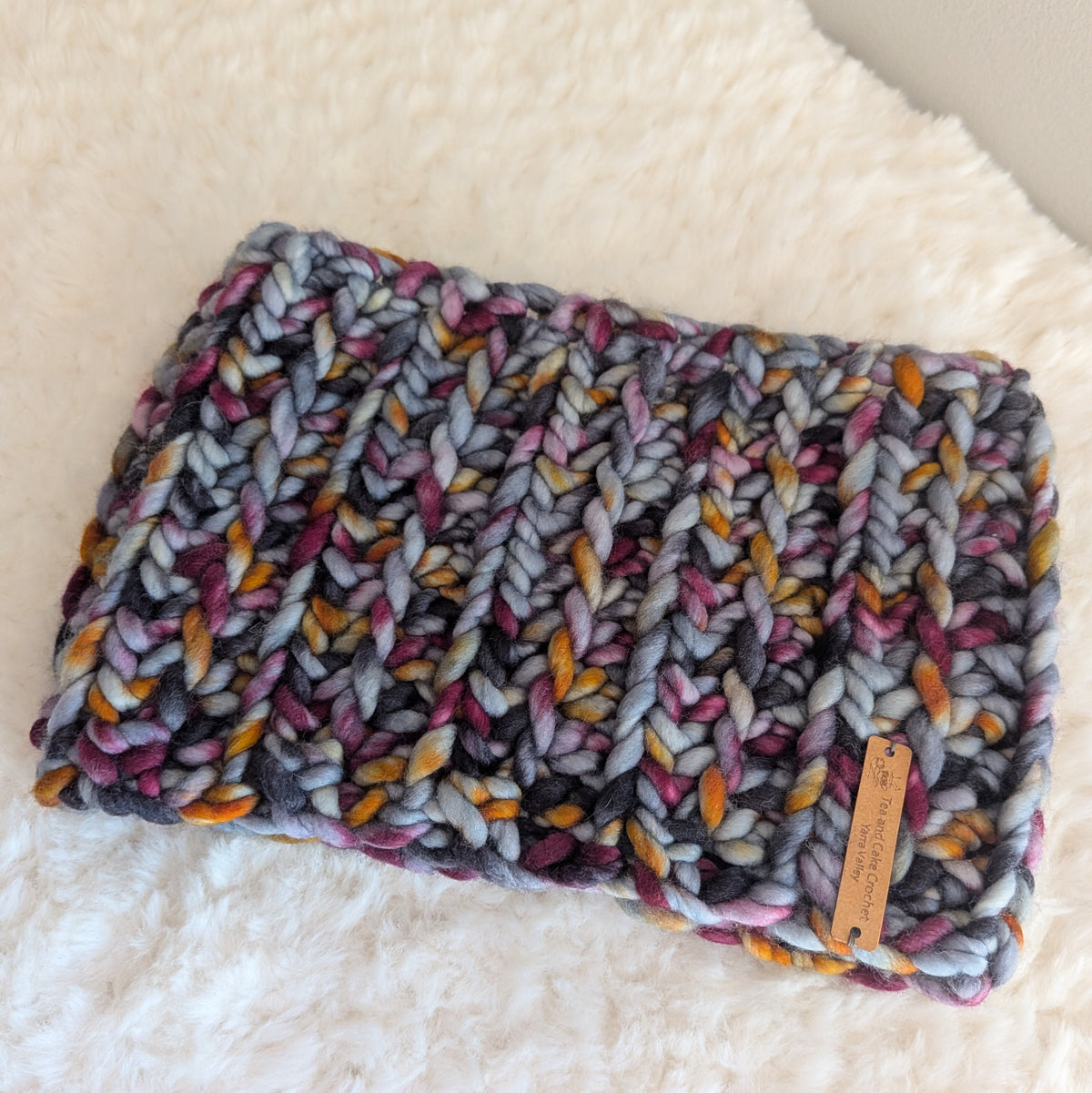 Cozy Headband Ear Warmer Autumn Vibes