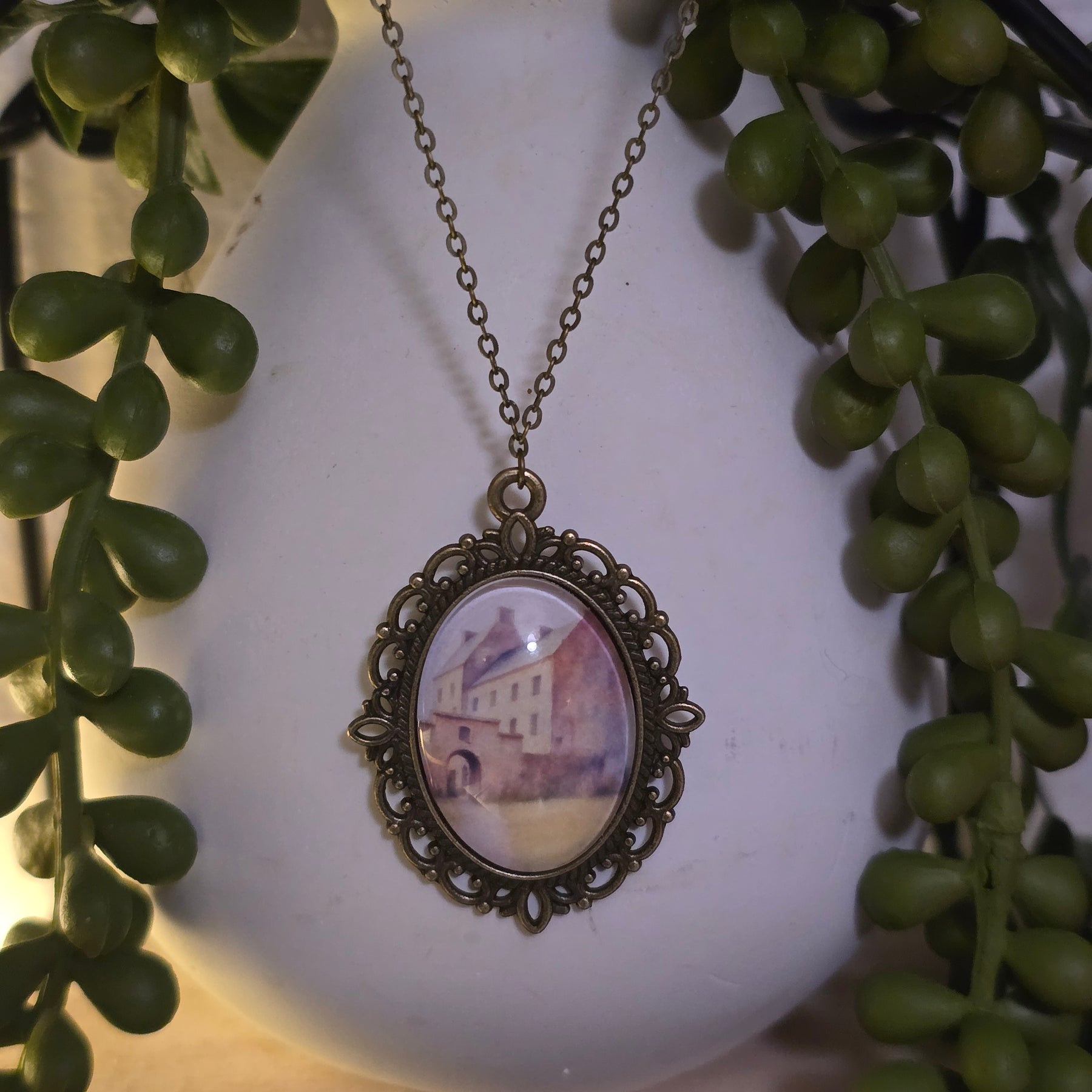 Midhope Castle Necklace | Inspired by Lallybroch on Outlander - Colour