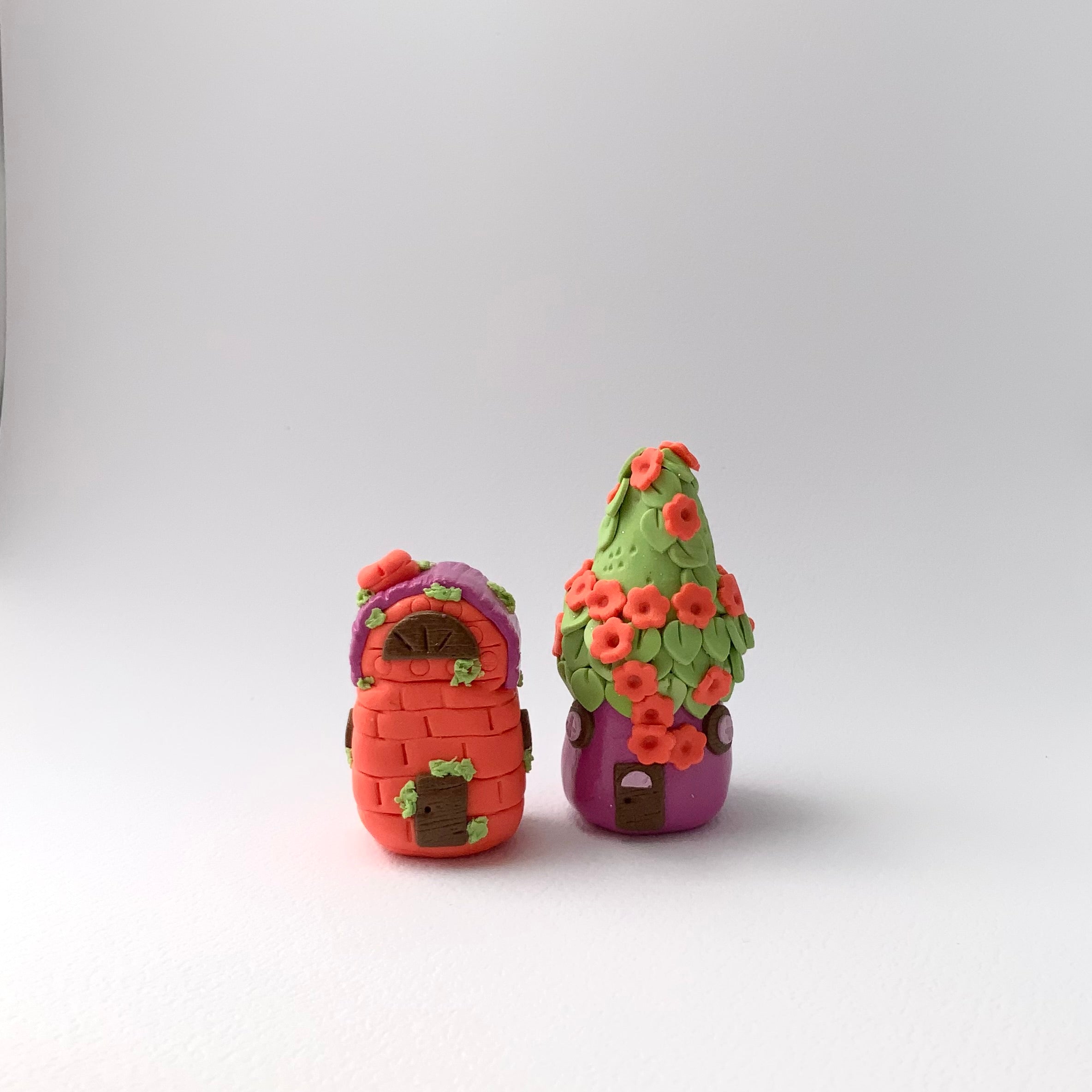WONKY HOMES | Handmade Polymer Clay Miniature Duos