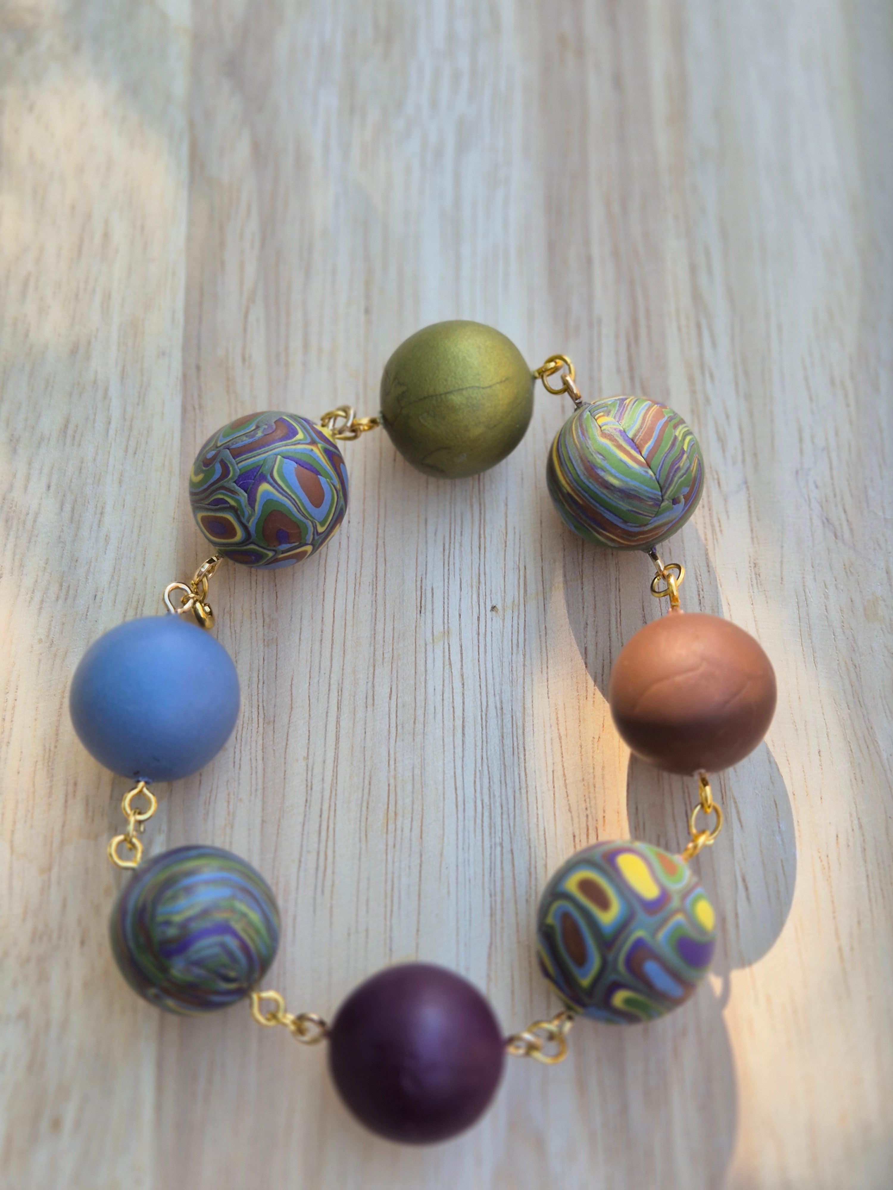 Autumn Vibes Bracelet and Earrings