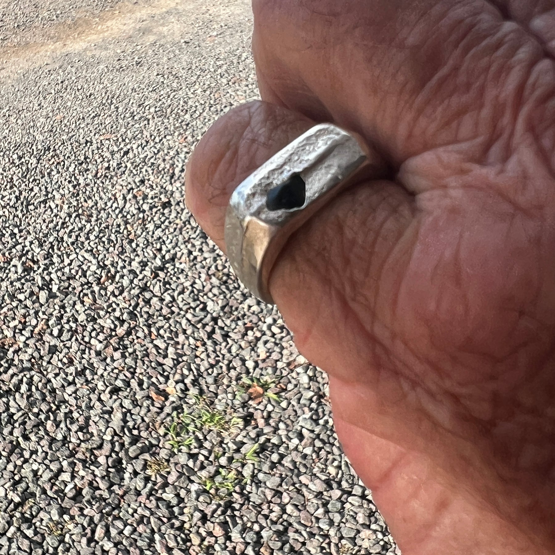 “Mount Wellington” Signet Ring & Sapphire