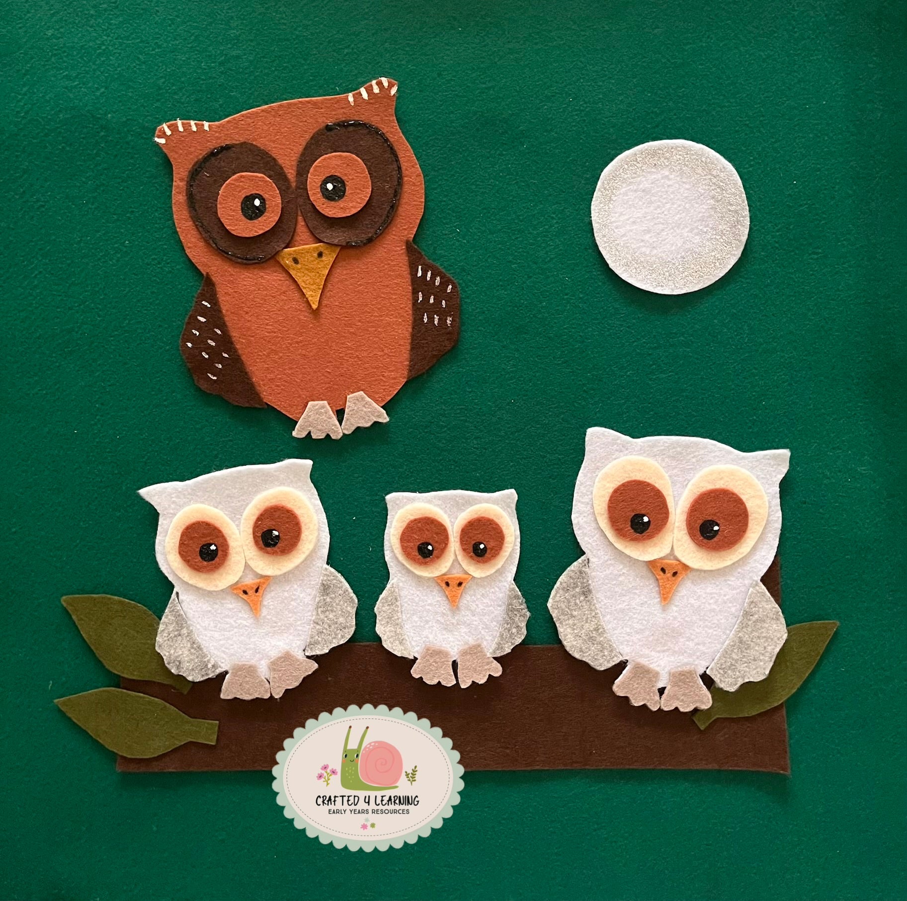 Owl Babies Felt Board Set