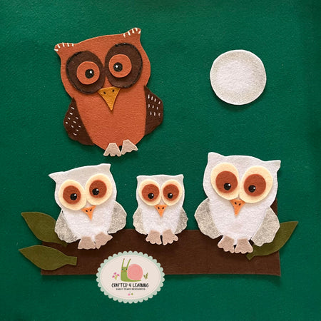 Owl Babies Felt Board Set