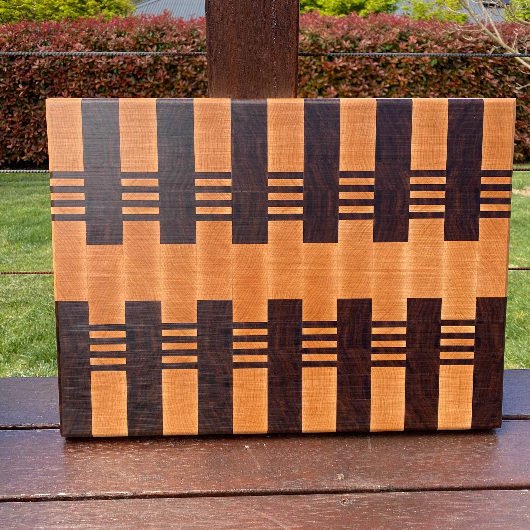 Handmade "Piano Weave" Chopping Board