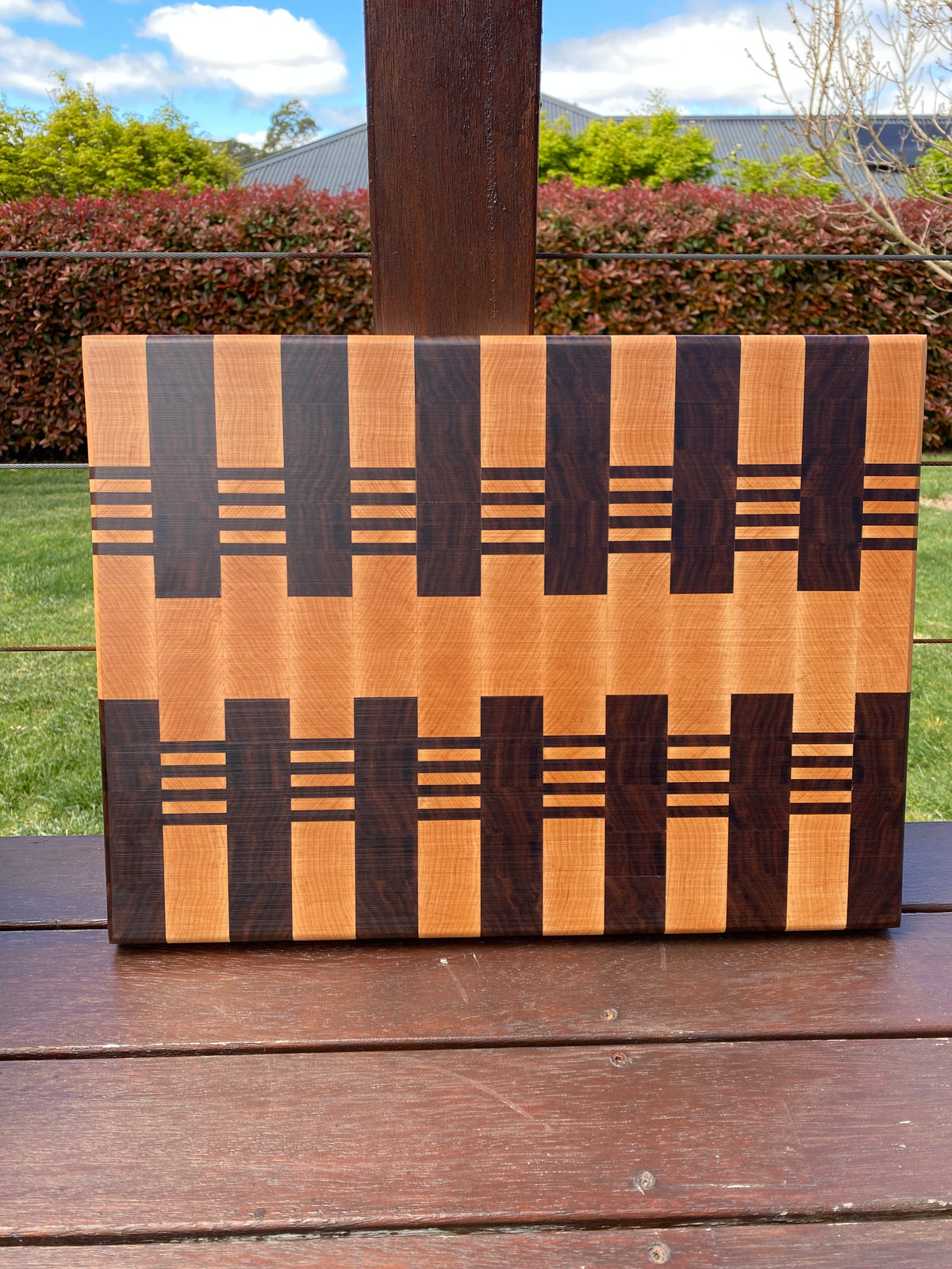 Handmade "Piano Weave" Chopping Board