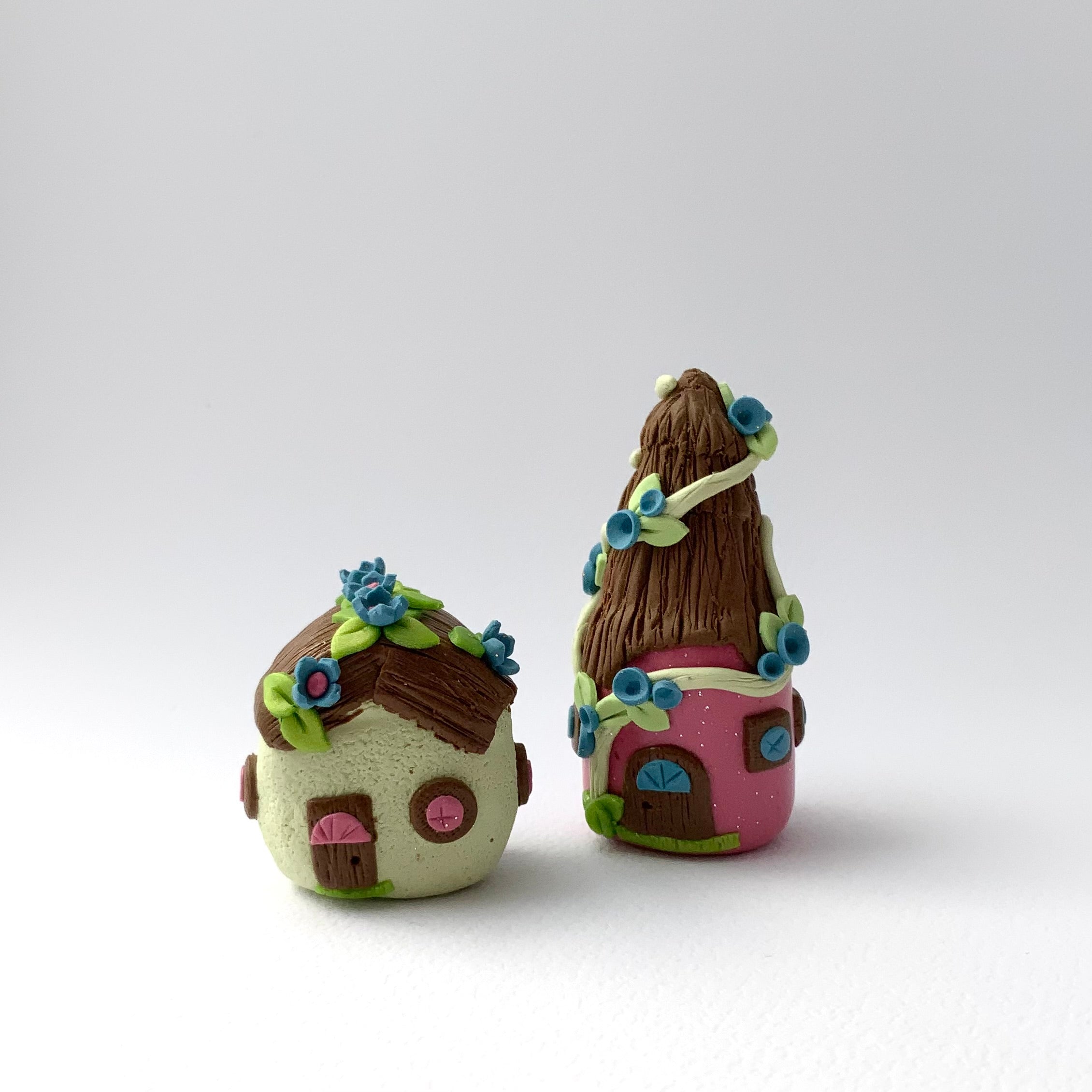 WONKY HOMES | Handmade Polymer Clay Miniature Duos