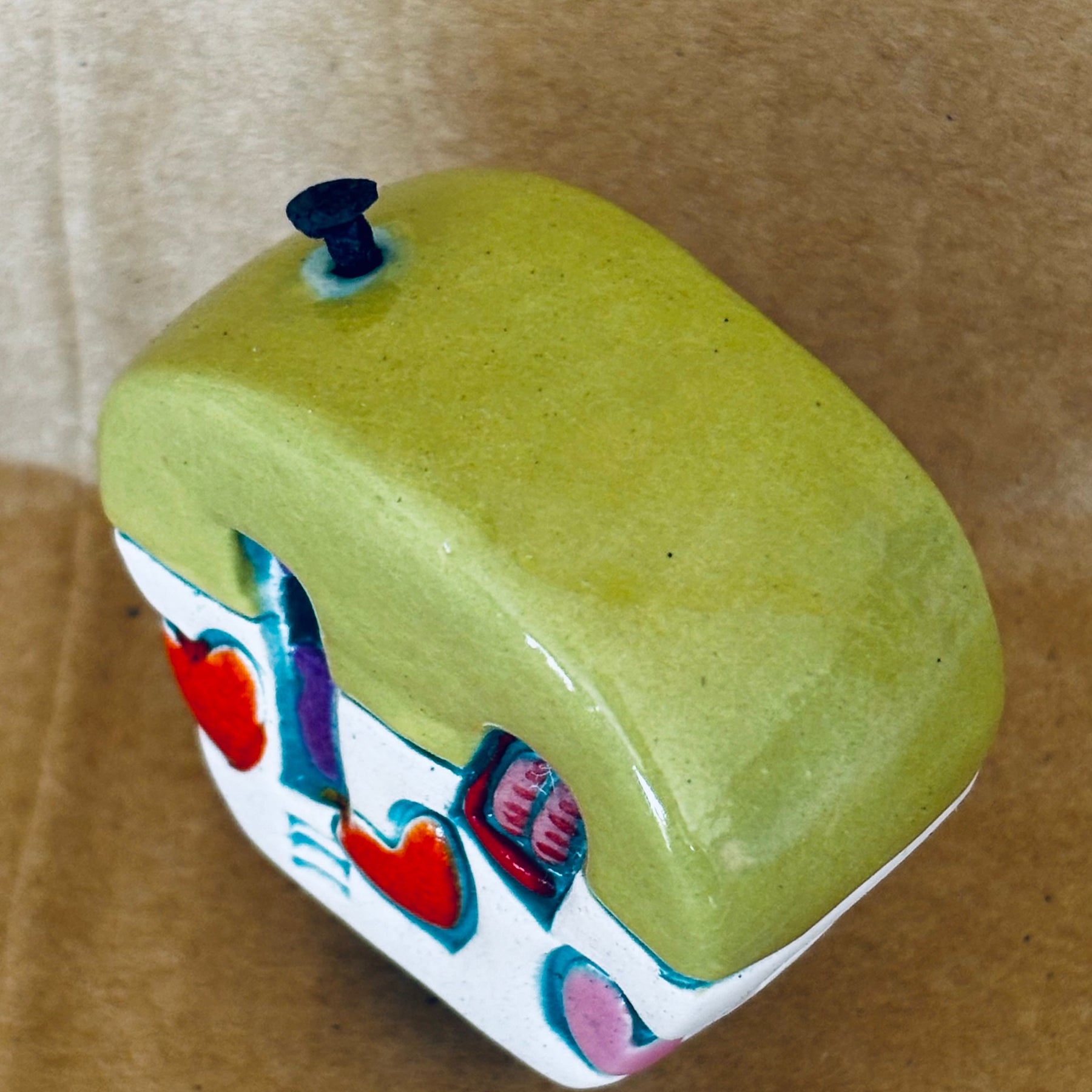 Small Retro Collectable Ceramic Caravan 5