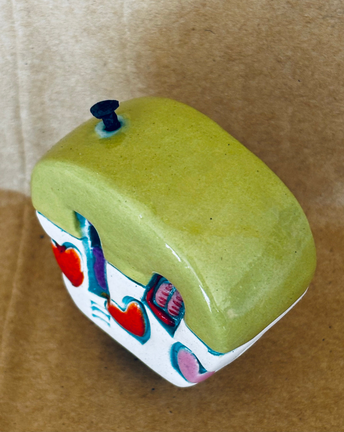 Small Retro Collectable Ceramic Caravan 5