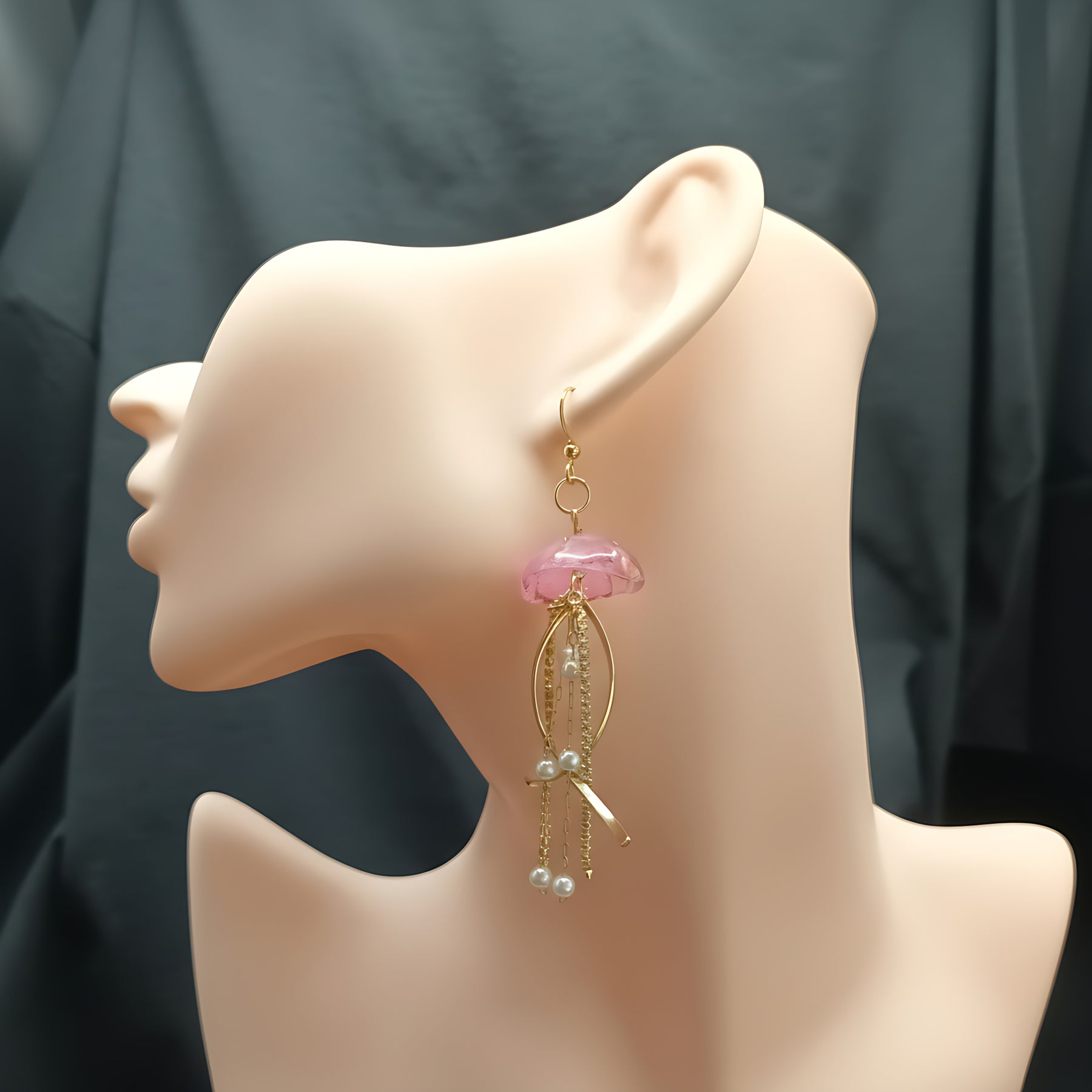 Iridescent Jellyfish Earrings (4 colour variations)
